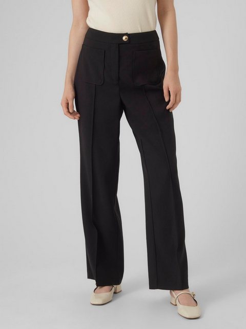 Vero Moda Anzughose VMGECINA HW WIDE PANTS TLR WVN BTQ günstig online kaufen