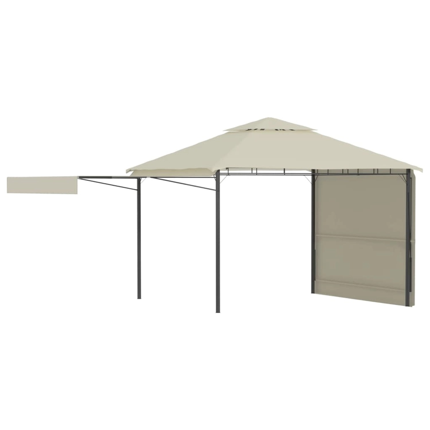 Pavillon Mit Doppelt Erweiterten Dächern 3x3x2,75 Cm 180 G/mãâ² günstig online kaufen