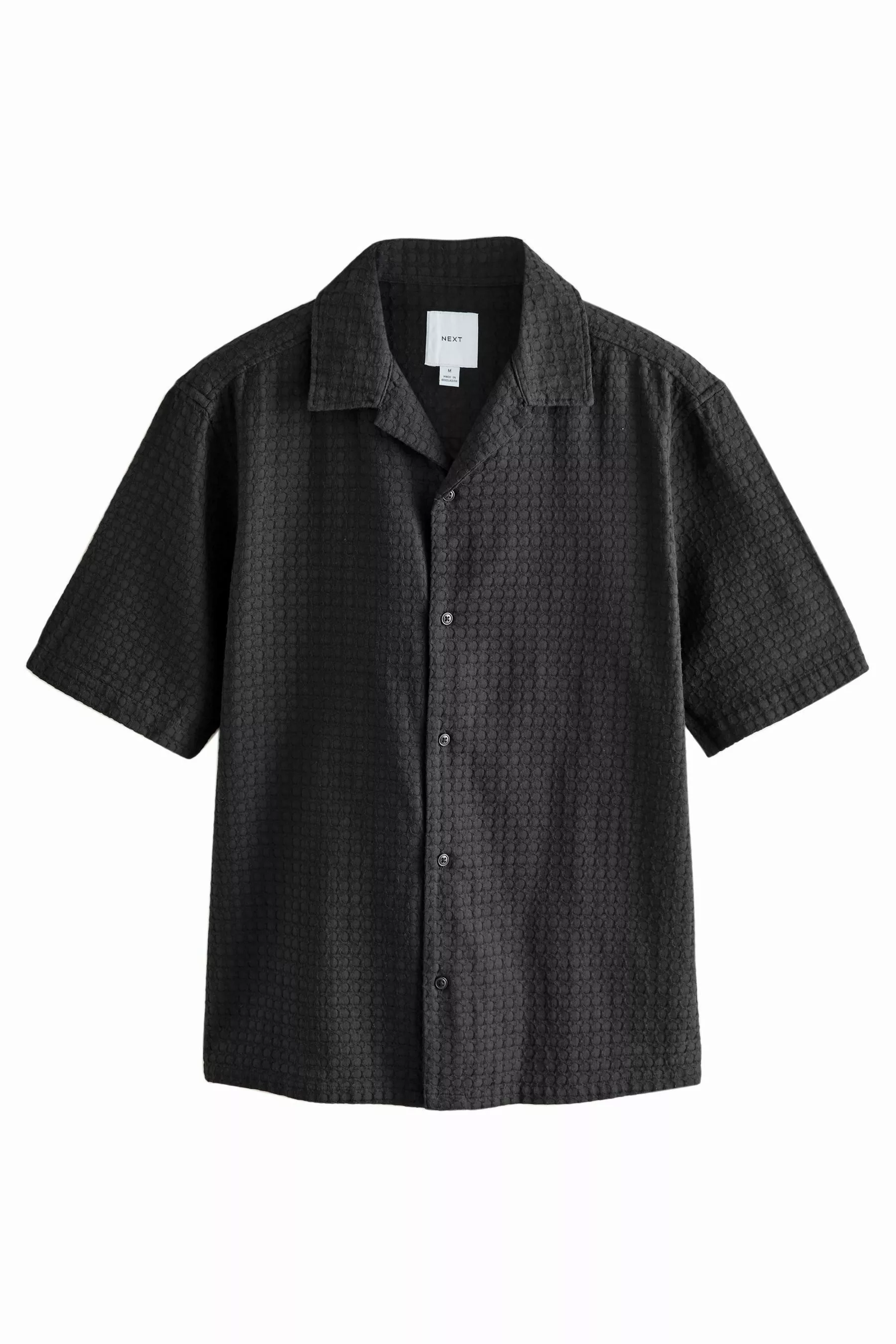 Next Kurzarmhemd Kurzarmshirt Waffelstruktur aus 100 % günstig online kaufen