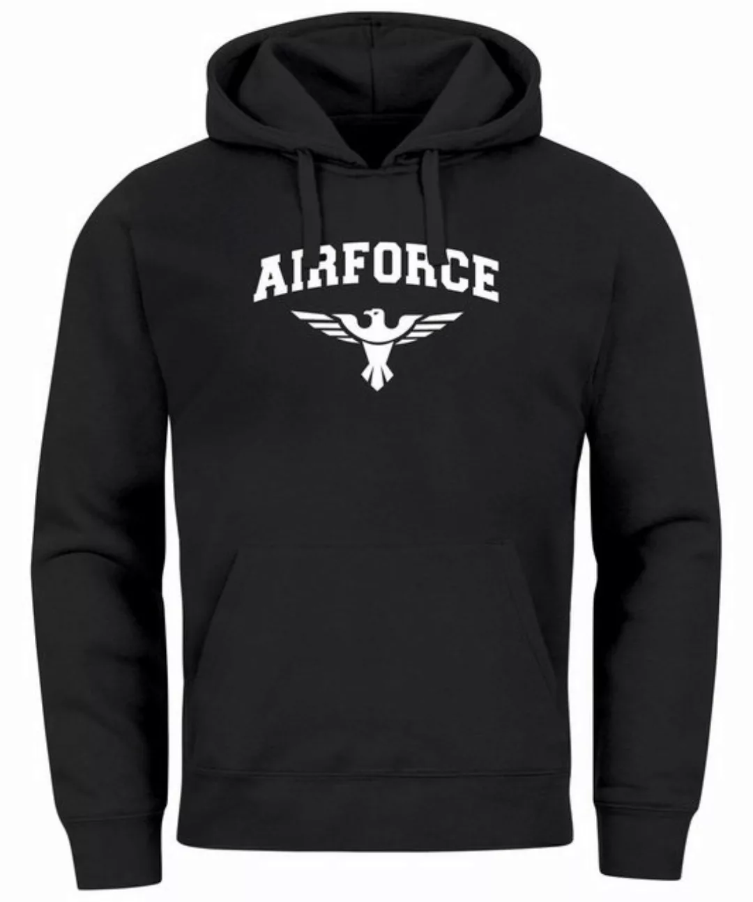 Neverless Hoodie Hoodie Herren Airforce US Army Adler Militär Print Aufdruc günstig online kaufen