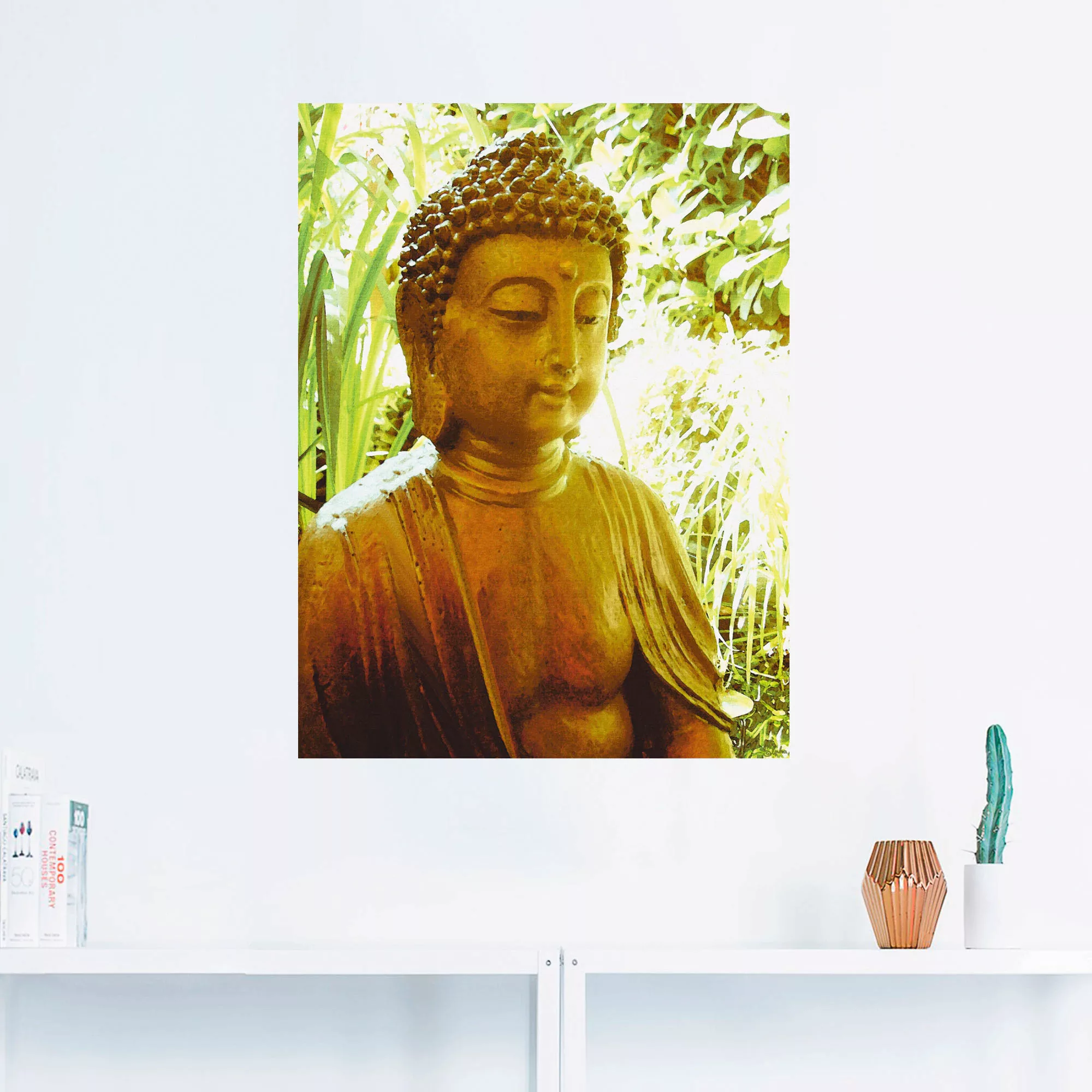 Artland Wandbild "Die Seele von Buddha", Religion, (1 St.), als Leinwandbil günstig online kaufen