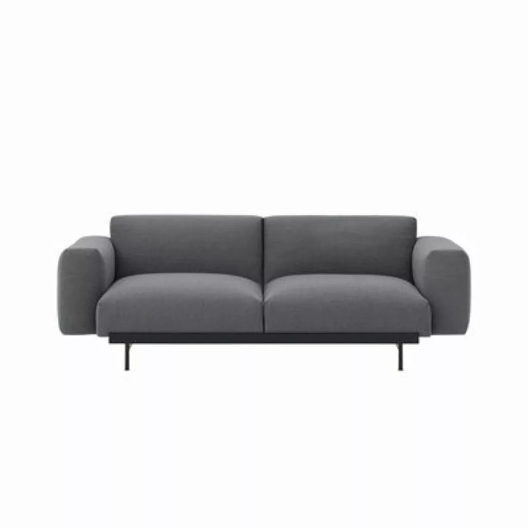 Sofa In Situ n°1 textil grau / Stoff – L 198 cm - Muuto - Grau günstig online kaufen