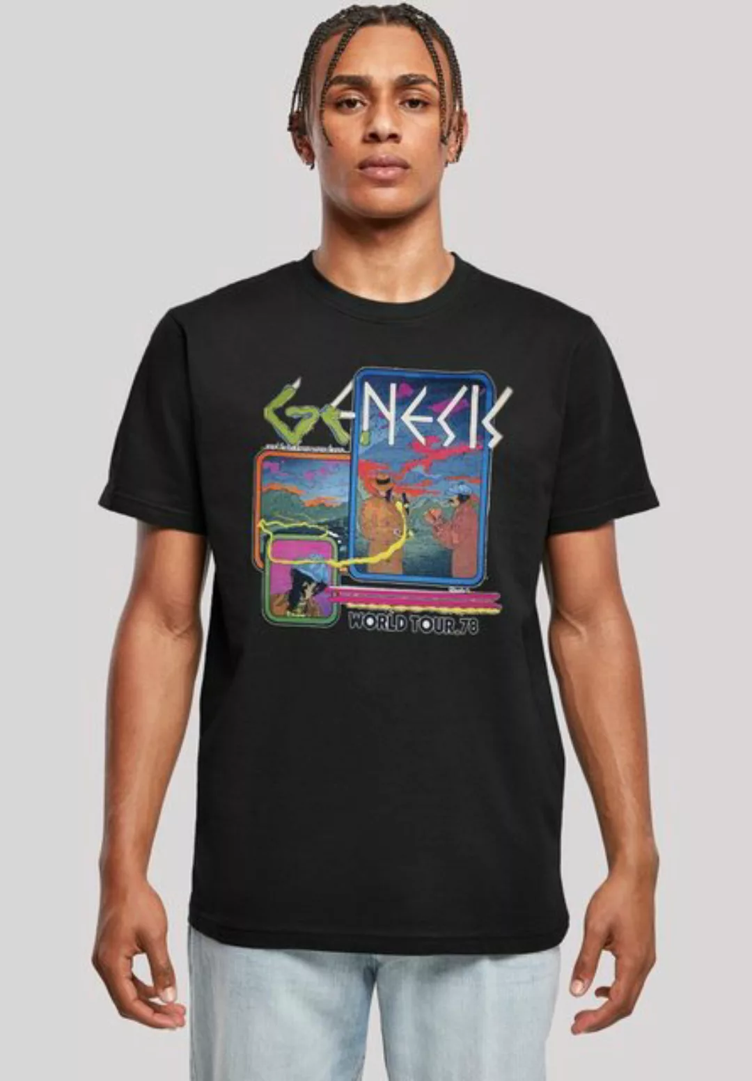 F4NT4STIC T-Shirt Genesis World Tour 78 Herren,Premium Merch,Regular-Fit,Ba günstig online kaufen