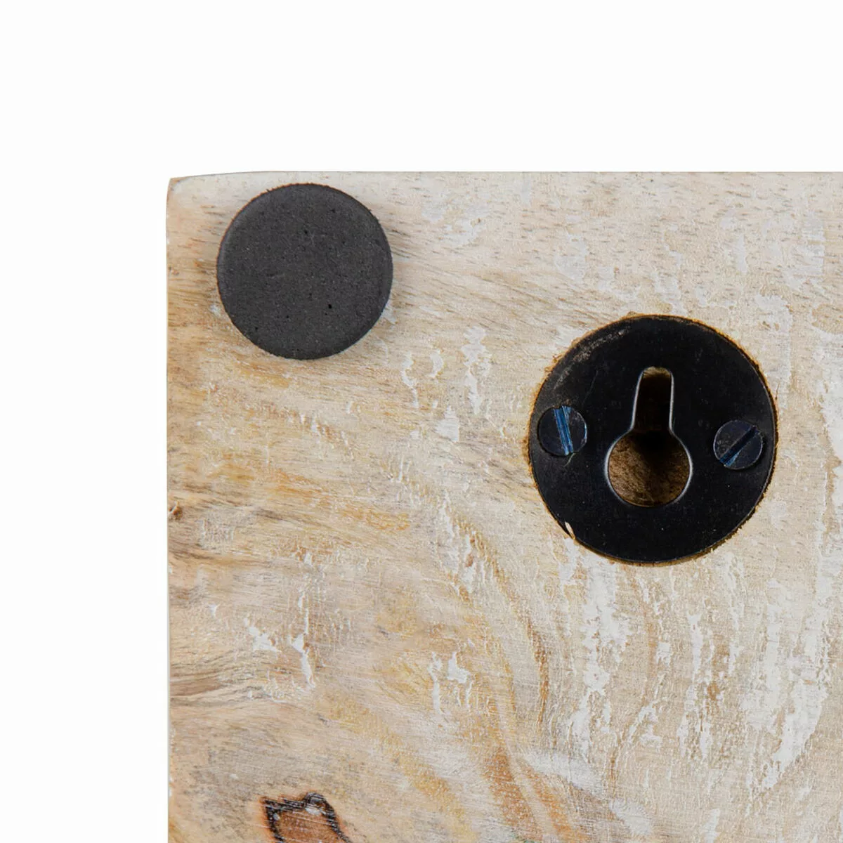 Wandgarderobe 50,5 X 7 X 14,5 Cm Metall Holz günstig online kaufen