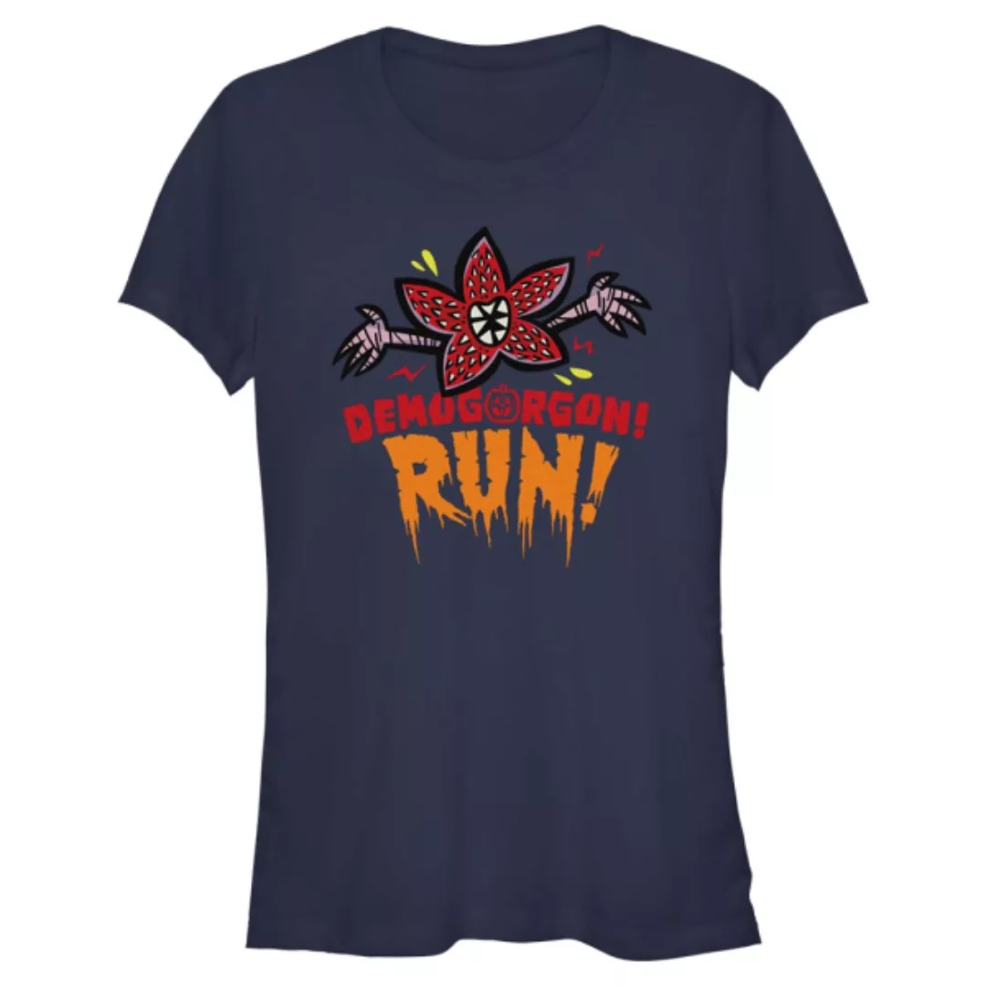 Netflix - Stranger Things - Demogorgon Run - Halloween - Frauen T-Shirt günstig online kaufen