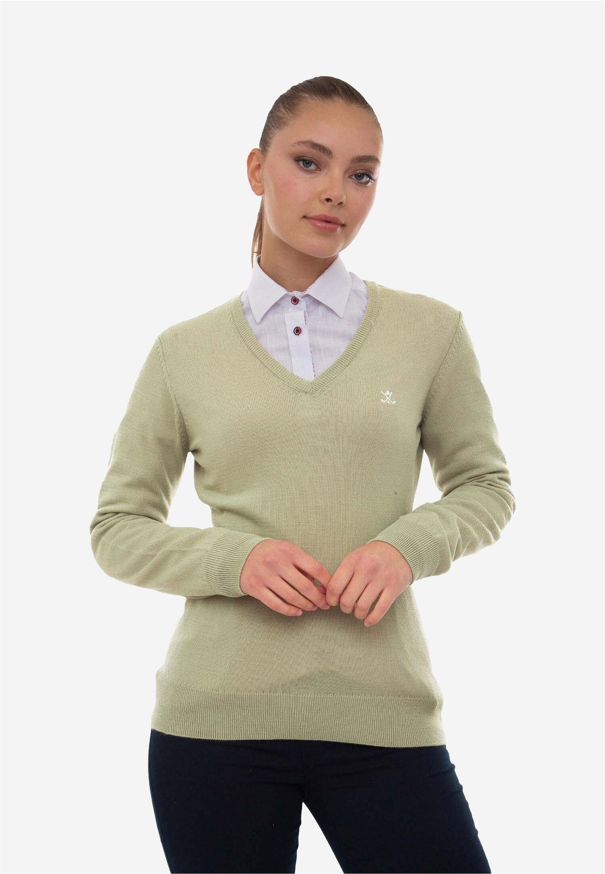 SIR RAYMOND TAILOR Strickpullover "Verty", (1 tlg.), mit klassischem V-Auss günstig online kaufen