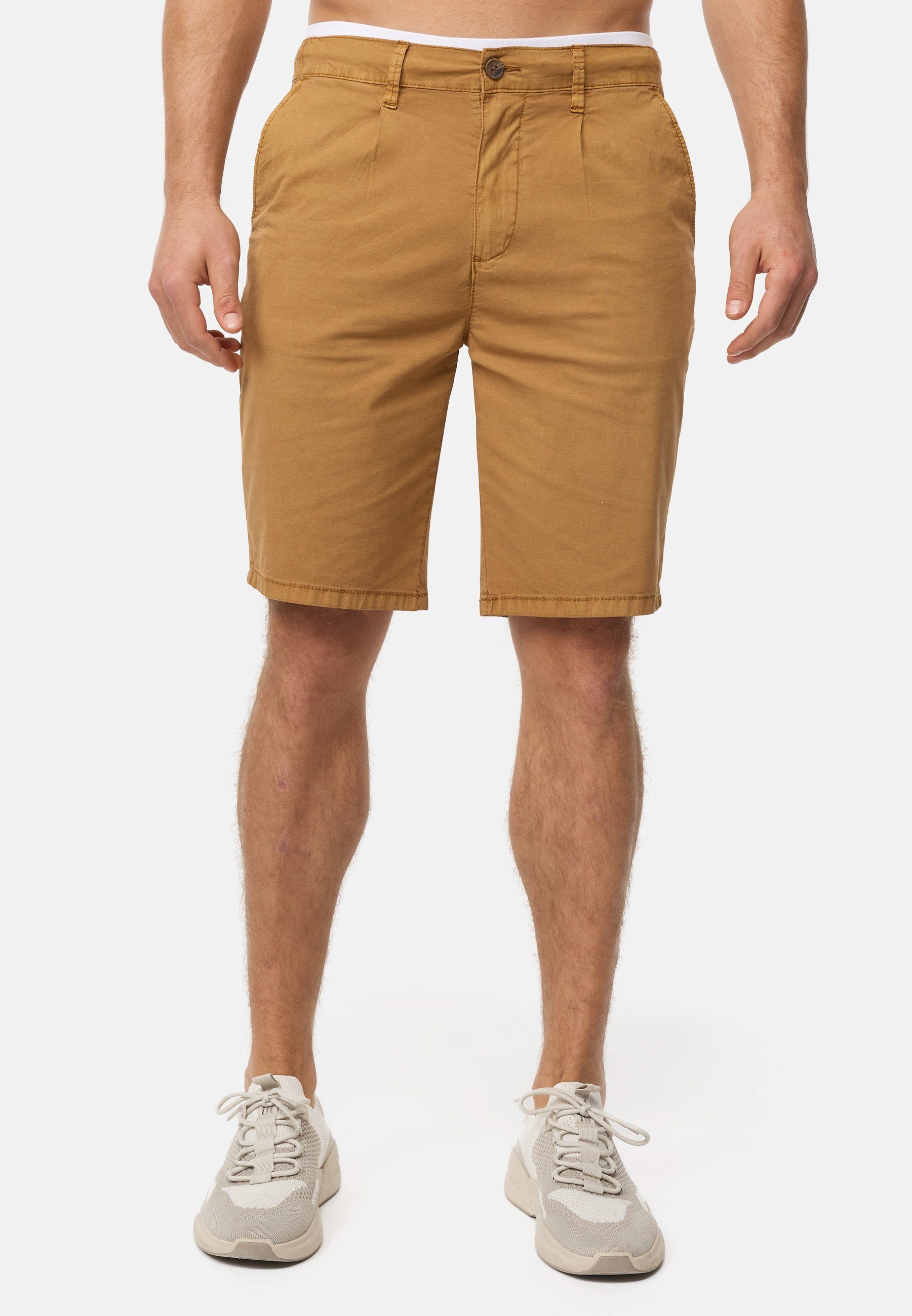 Indicode Chinoshorts INSan aus elastischer Baumwoll-Qualität günstig online kaufen
