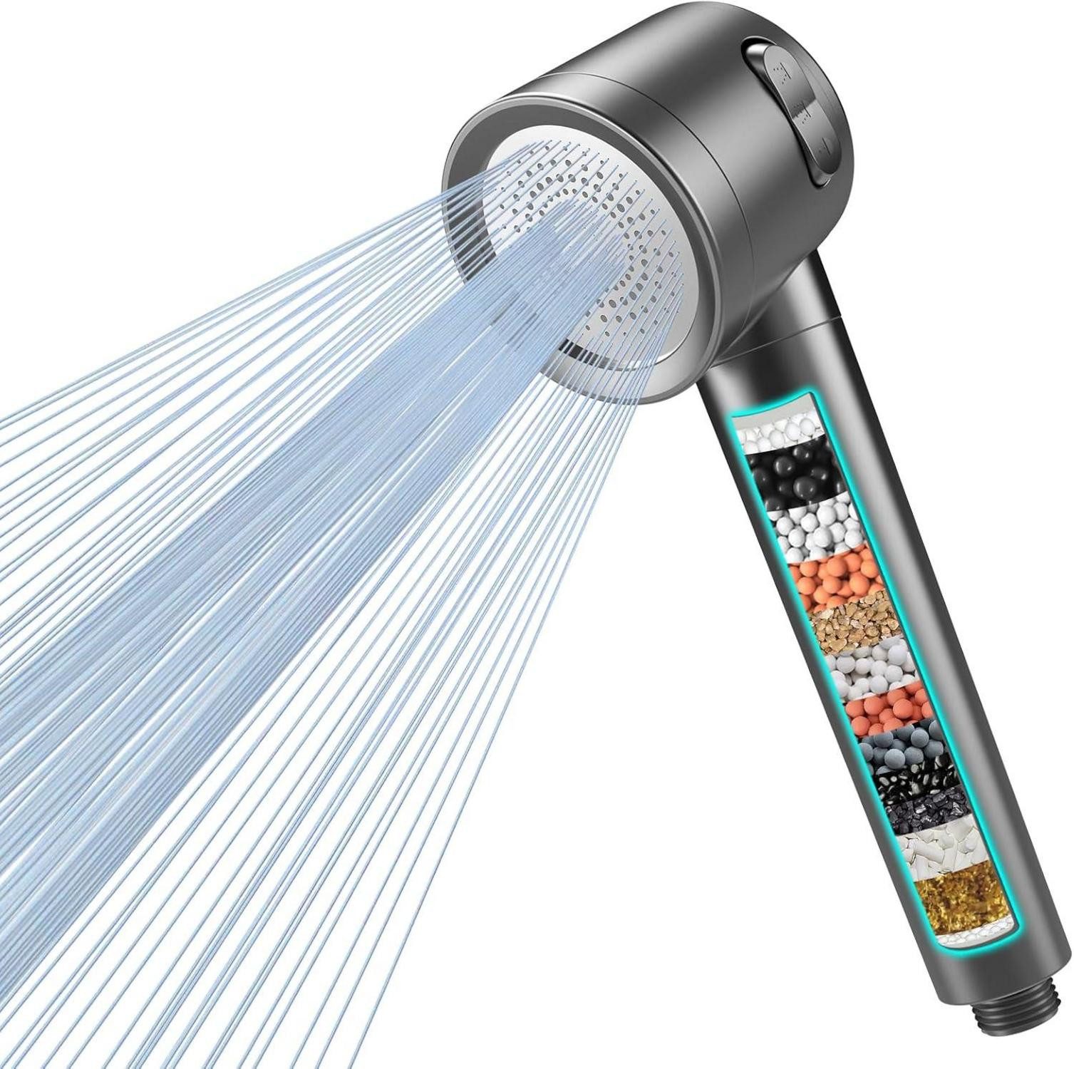 LuxusKollektion Handbrause Duschkopf mit Filter Hochdruck günstig online kaufen