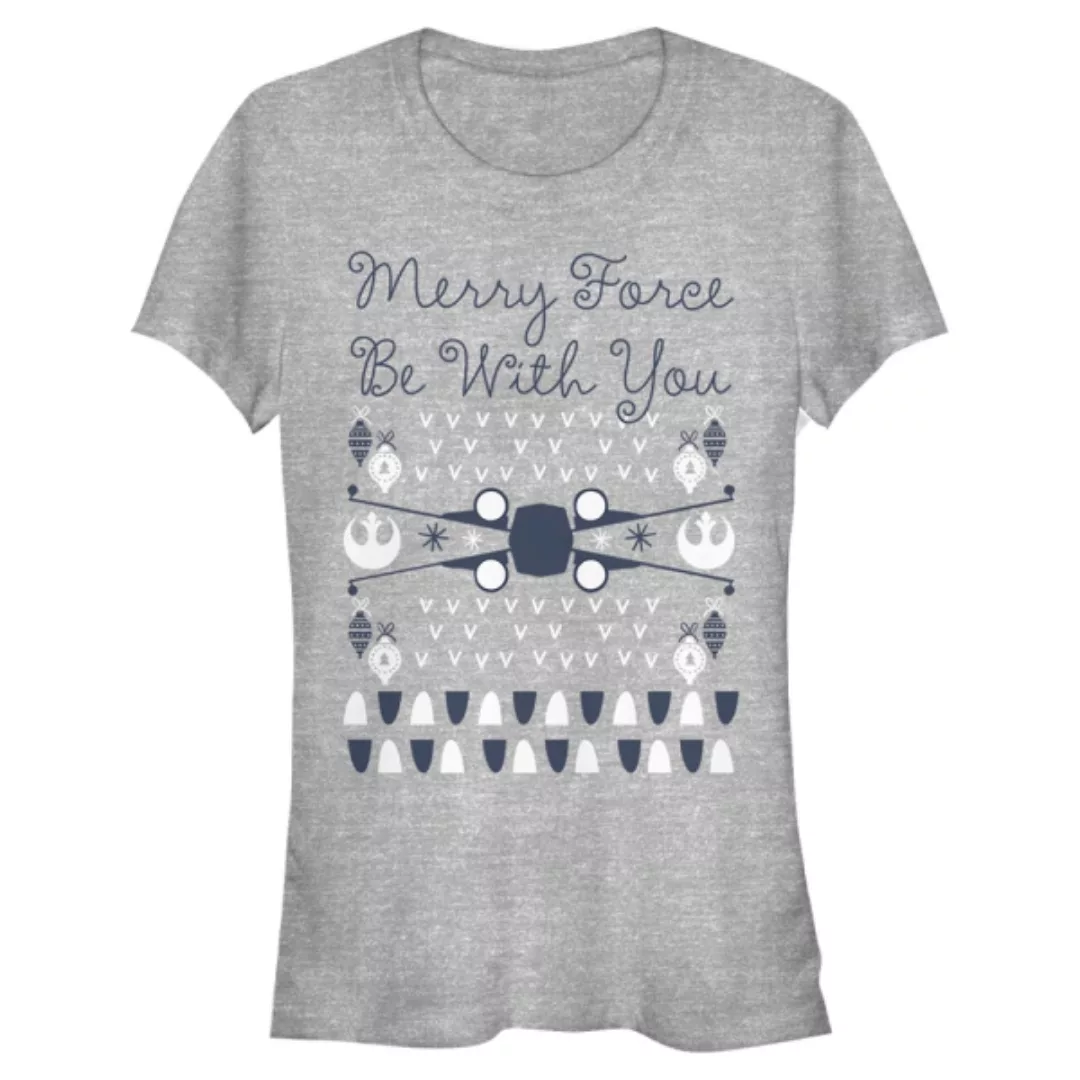 Star Wars - X-Wing Sweater Style - Weihnachten - Frauen T-Shirt günstig online kaufen