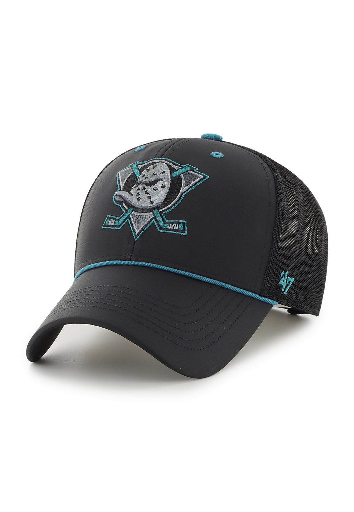 47 Brand Mesh Pop Trucker Cap ANAHEIM DUCKS H-BRPOP25BBP-BK Schwarz günstig online kaufen