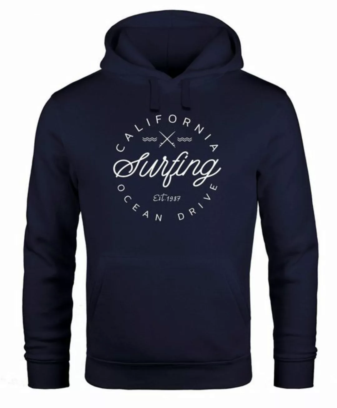 Neverless Hoodie Hoodie Herren California Surfing Ocean Drive Summer Kapuze günstig online kaufen