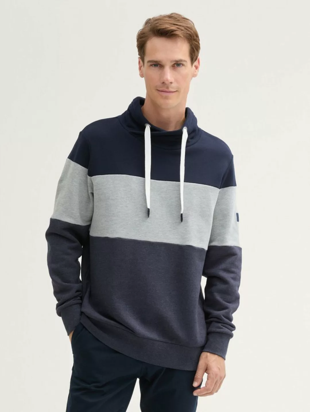 TOM TAILOR Sweatshirt mit Colour Blocking günstig online kaufen