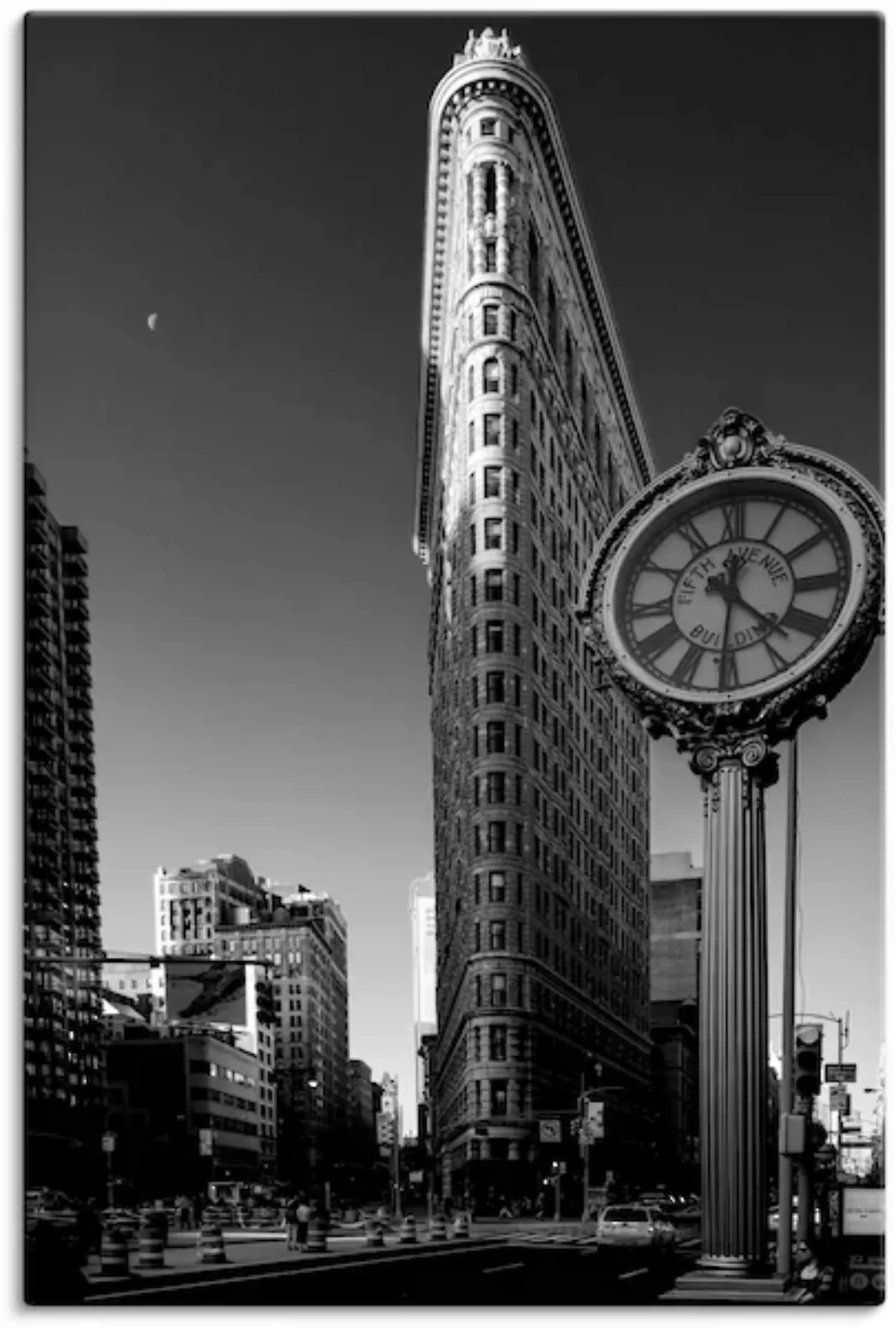 Artland Wandbild »New York Flatiron«, Amerika, (1 St.), als Leinwandbild, P günstig online kaufen
