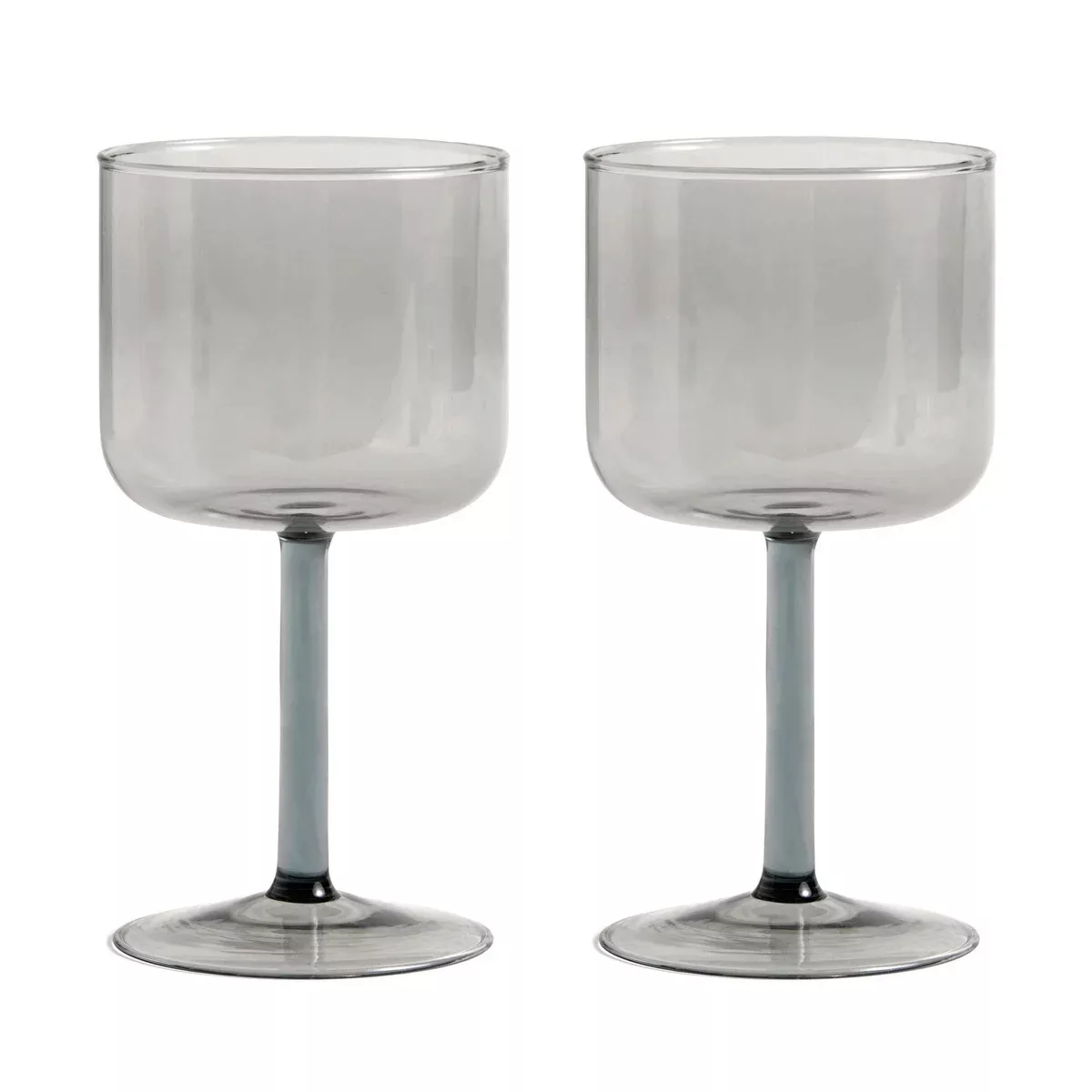 Weinglas Tint glas grau / 2er-Set - Hay - Grau günstig online kaufen