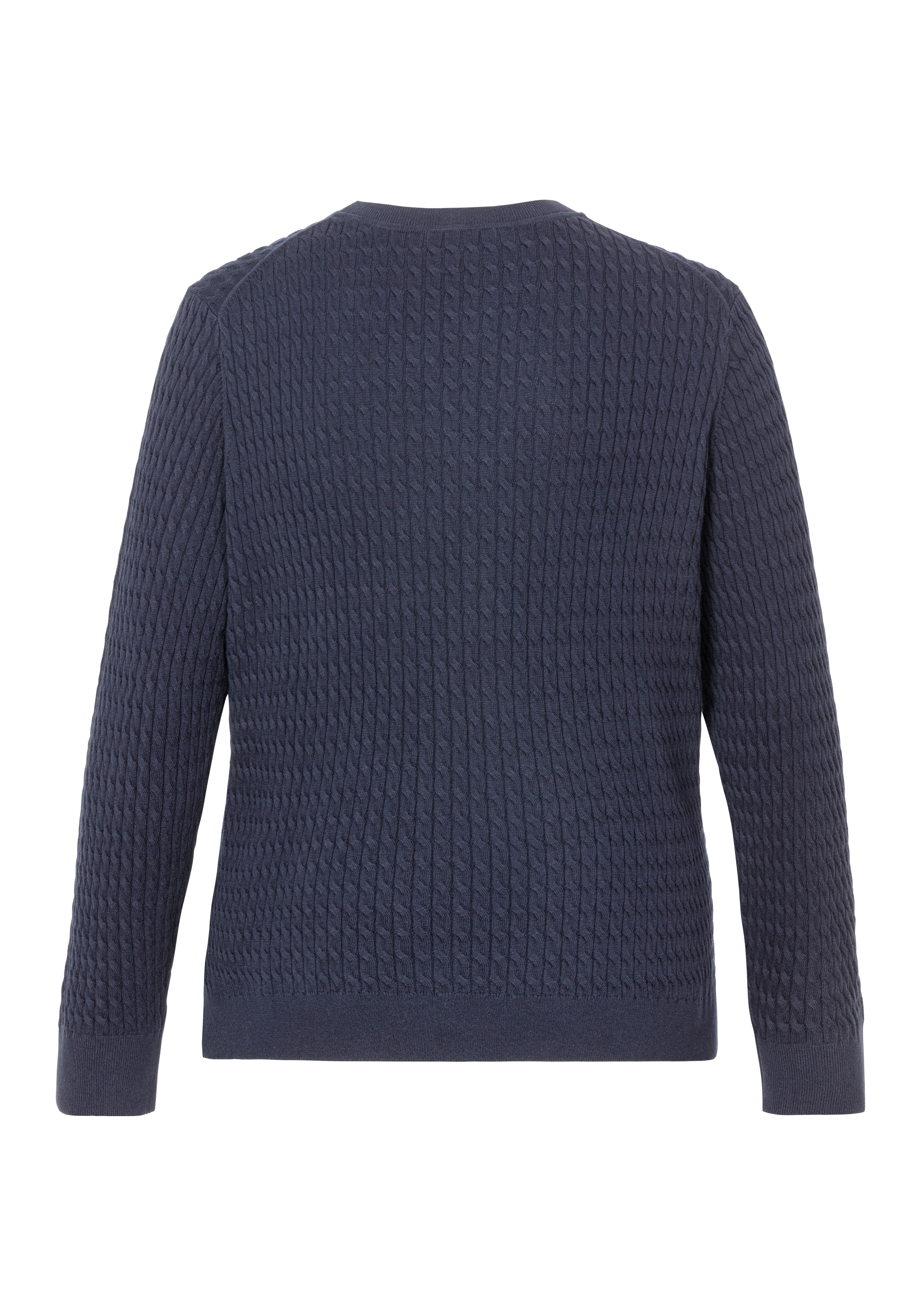 Tommy Hilfiger Curve Rundhalspullover "CRV CO CABLE C-NK LS SWEATER", in Gr günstig online kaufen