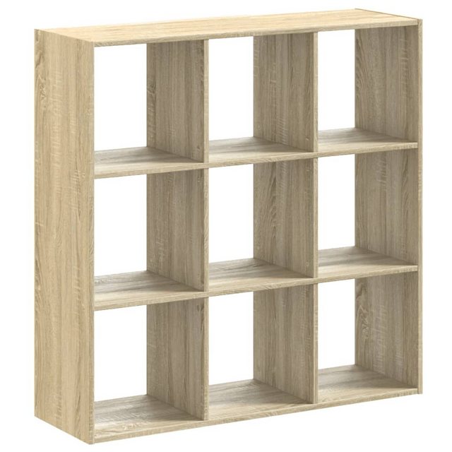 vidaXL Bücherregal Bücherregal Sonoma-Eiche 102x32x102 cm Holzwerkstoff, 1- günstig online kaufen