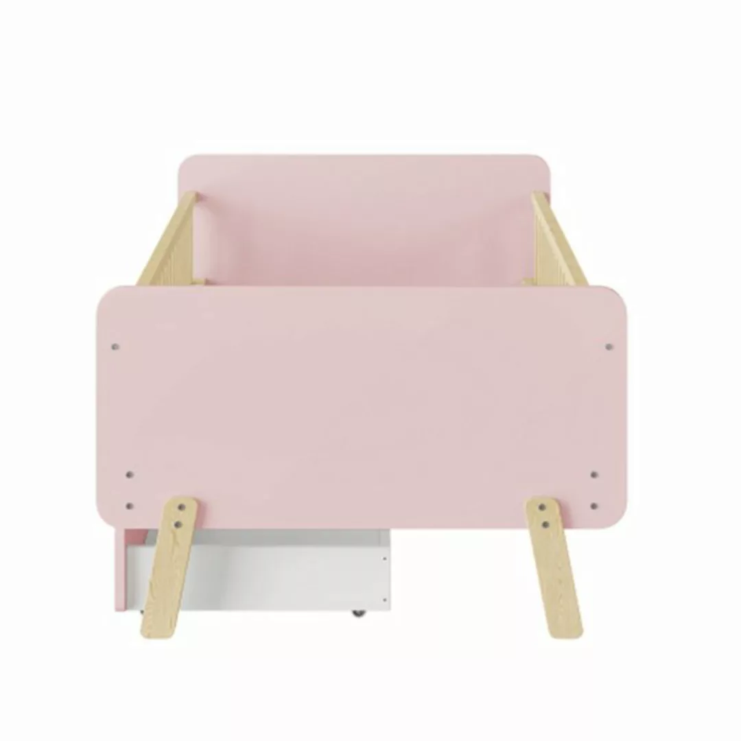 XDeer Kinderbett Kinderbett 90x190 mit 2 Schubladen, Einzelbett mit Lattenr günstig online kaufen