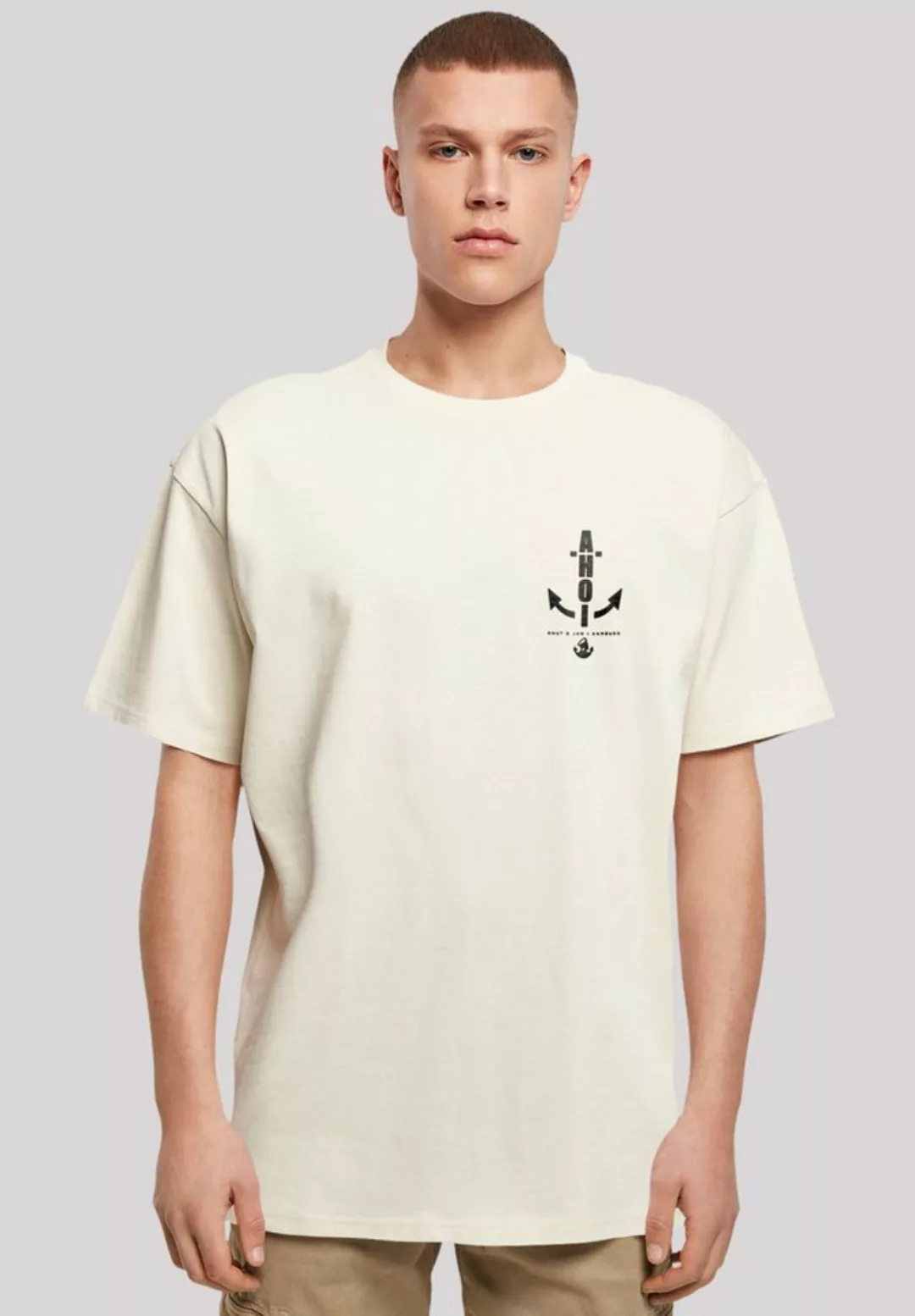 F4NT4STIC T-Shirt "Ahoi Anker Knut & Jan Hamburg", Print günstig online kaufen