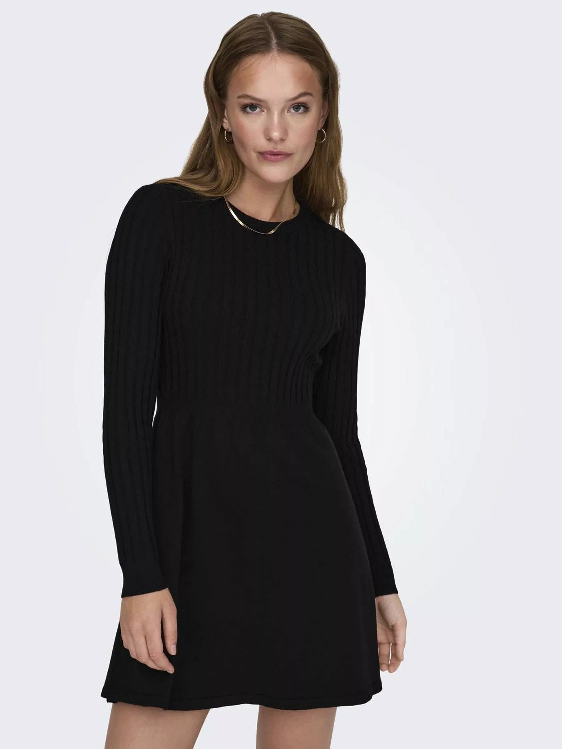 ONLY Strickkleid "ONLFIA LS CABLE DRESS KNT" günstig online kaufen