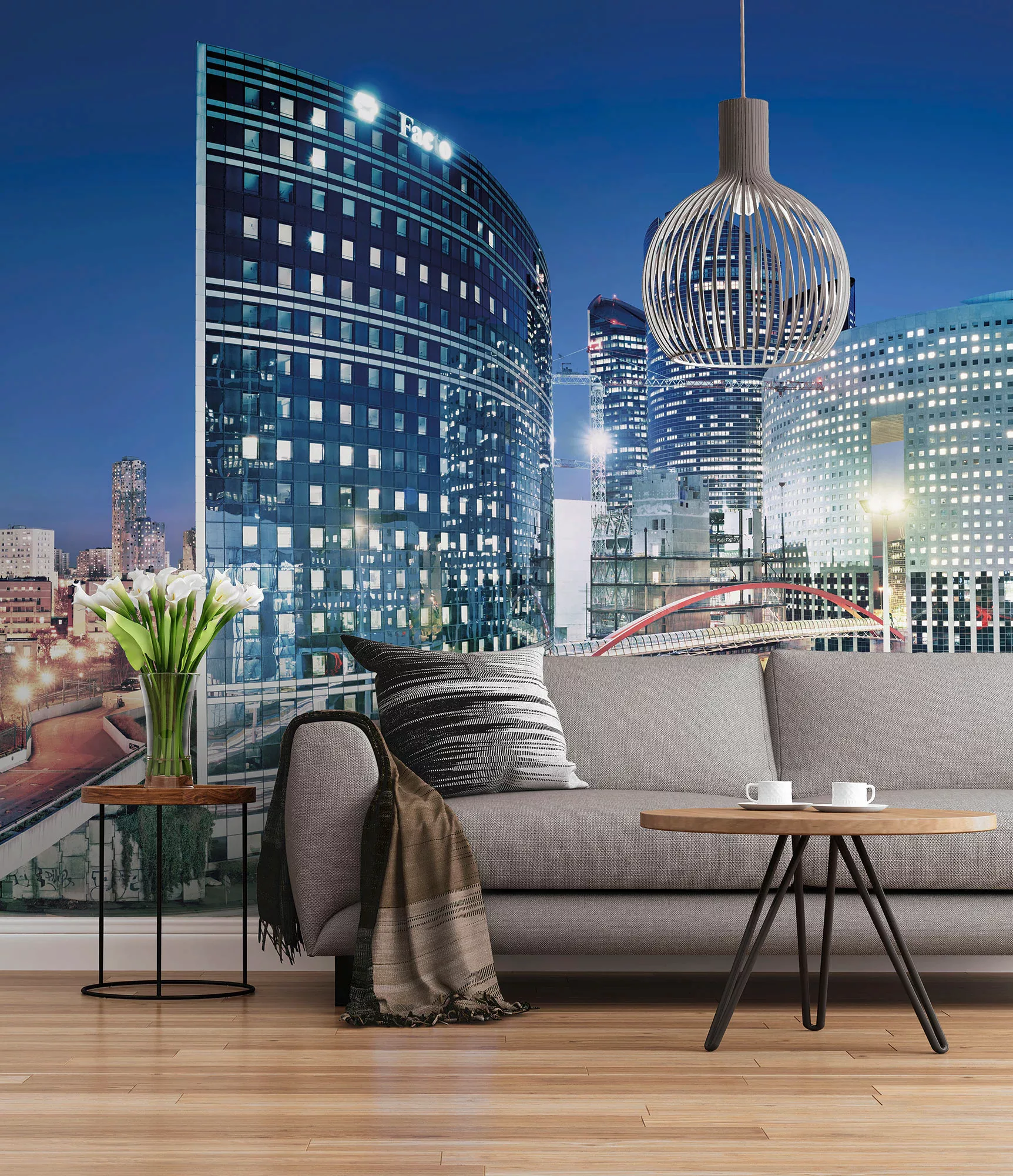 Komar Fototapete »La Defense - Größe 368 x 254 cm«, bedruckt, Wohnzimmer, S günstig online kaufen