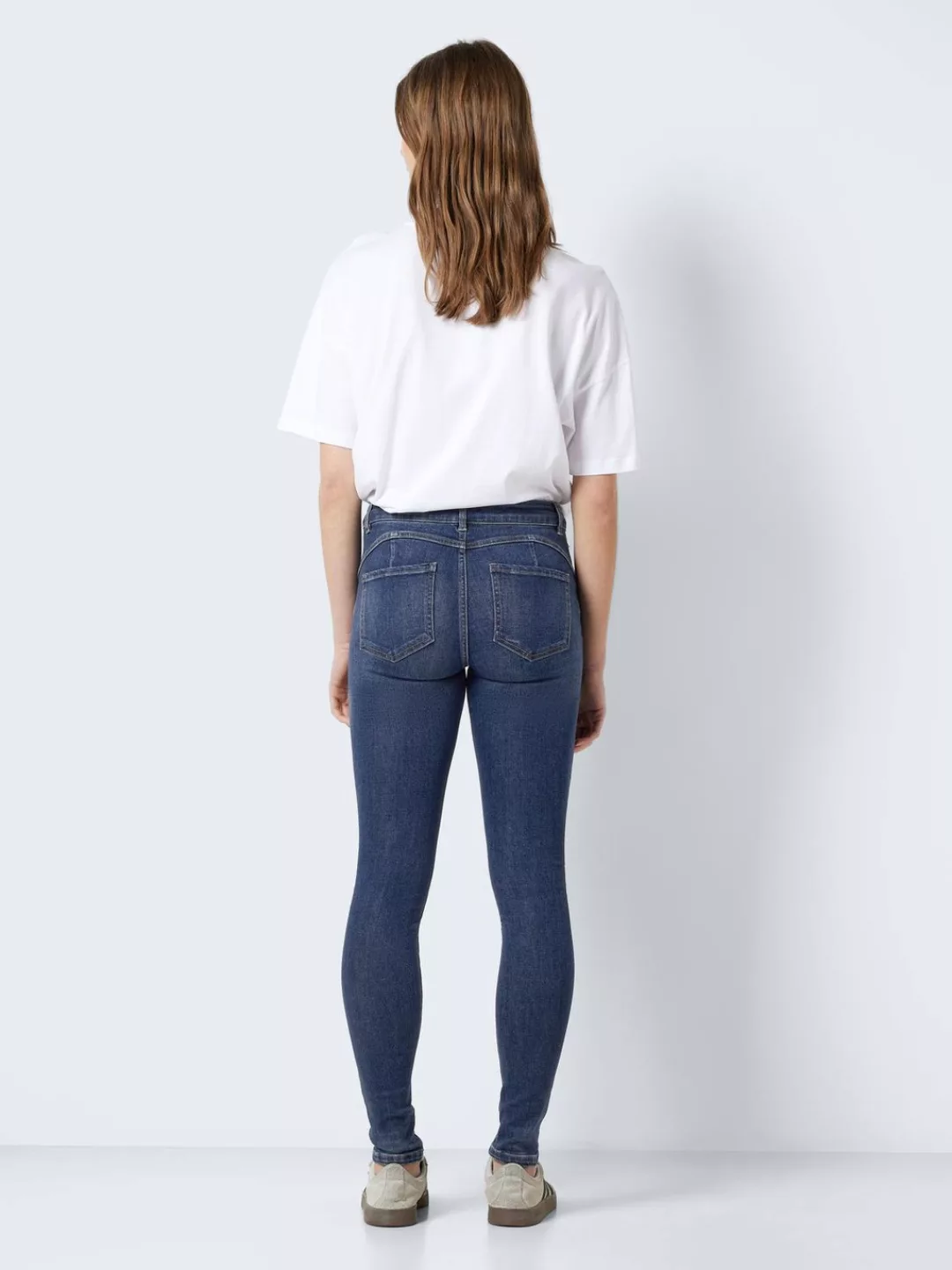 Noisy may Skinny-fit-Jeans "NMJEN NW SKINNY SHAPER JEAN JT175DB NOOS" günstig online kaufen