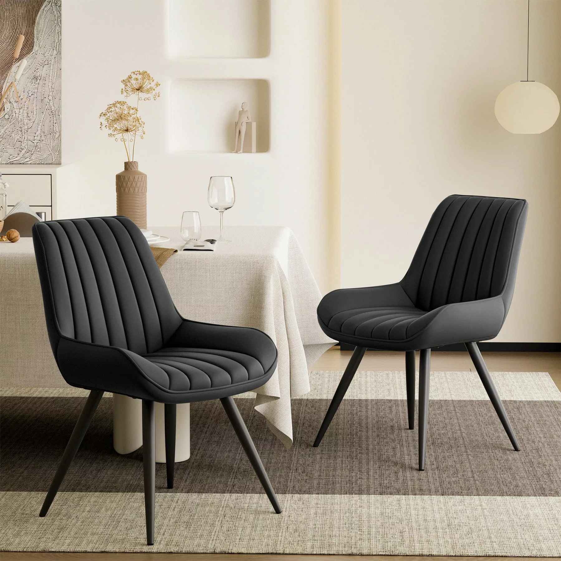 HawthyHome Esszimmerstuhl Stuhlset – Polsterstühle, Moderner günstig online kaufen