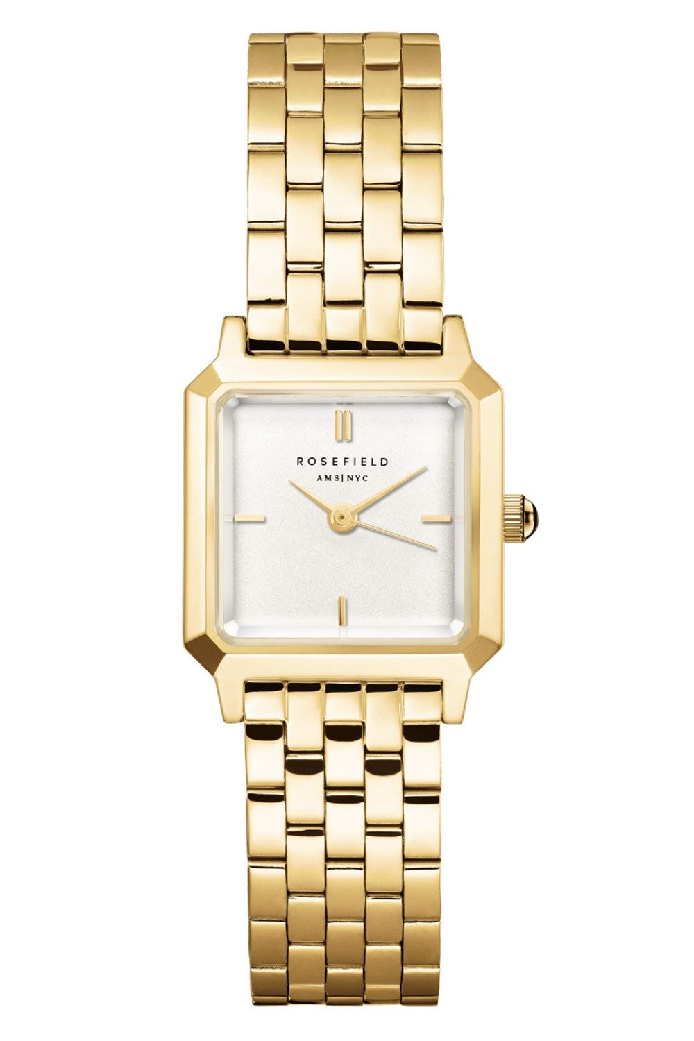 ROSEFIELD Quarzuhr Boxelle Goldfarben günstig online kaufen