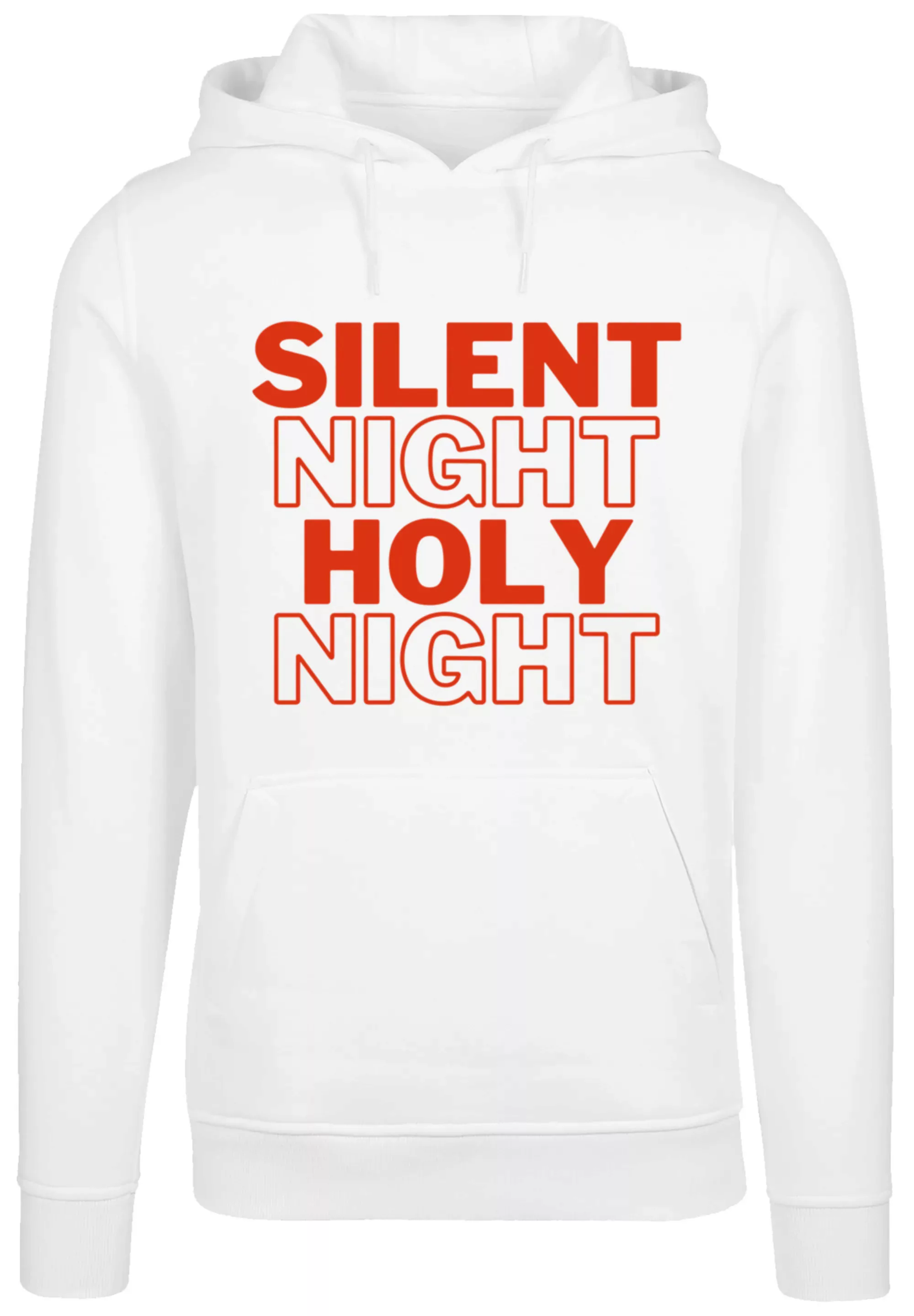 F4NT4STIC Kapuzenpullover "Weihnachten silent night holy night", Premium Qu günstig online kaufen