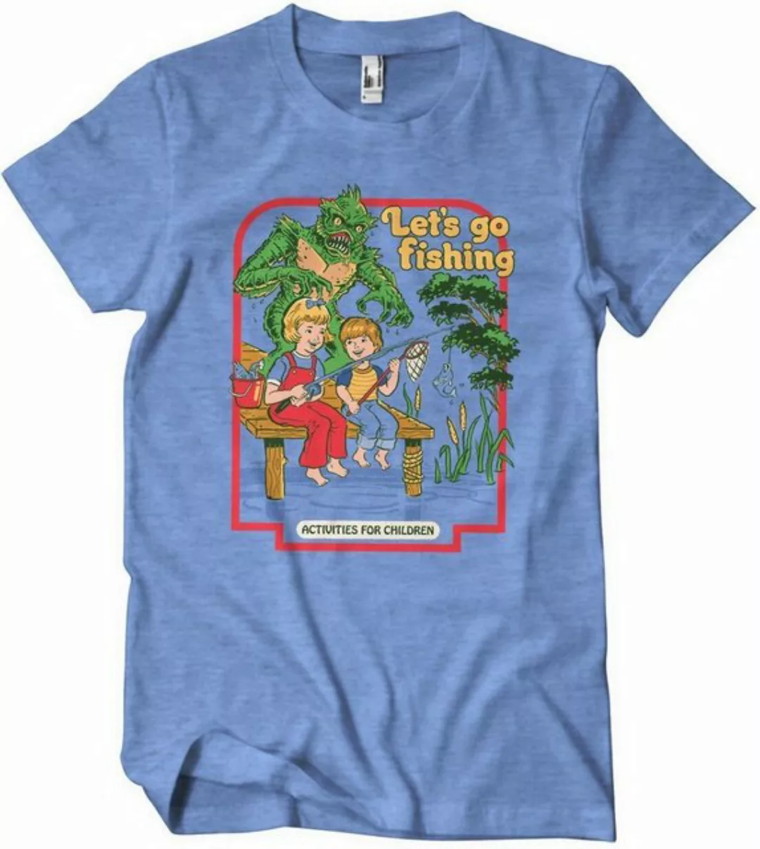 Steven Rhodes T-Shirt Let's Go Fishing T-Shirt günstig online kaufen