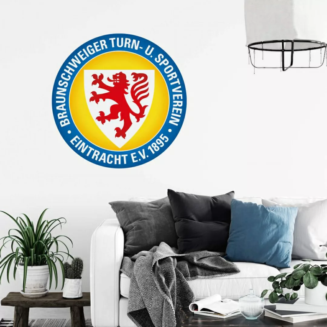 Wall-Art Wandtattoo »Eintracht Braunschweig Logo«, (1 St.), selbstklebend, günstig online kaufen