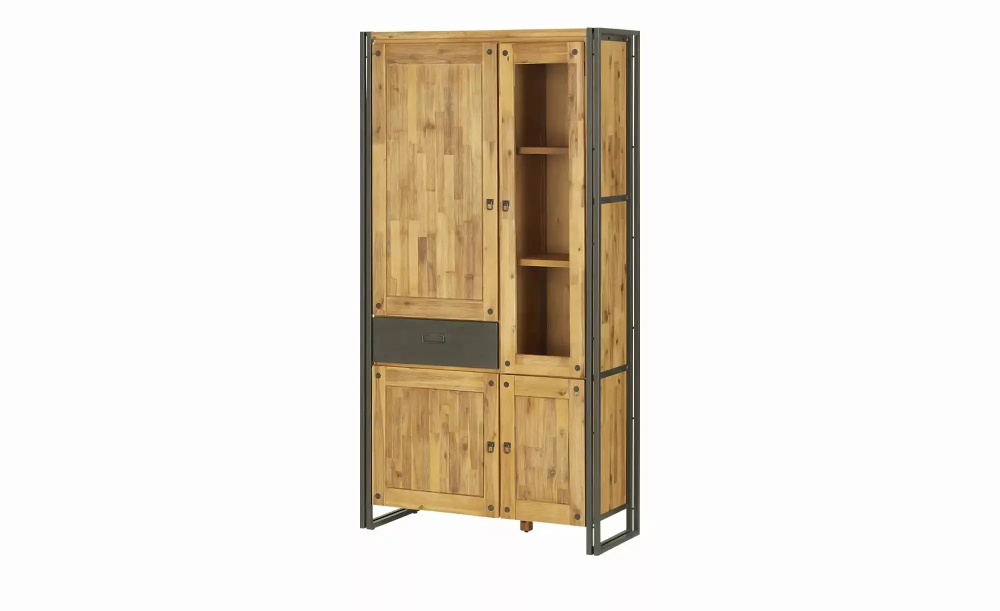 Vitrine Soft-Close-System Detroit ¦ holzfarben ¦ Maße (cm): B: 102 H: 196 T günstig online kaufen