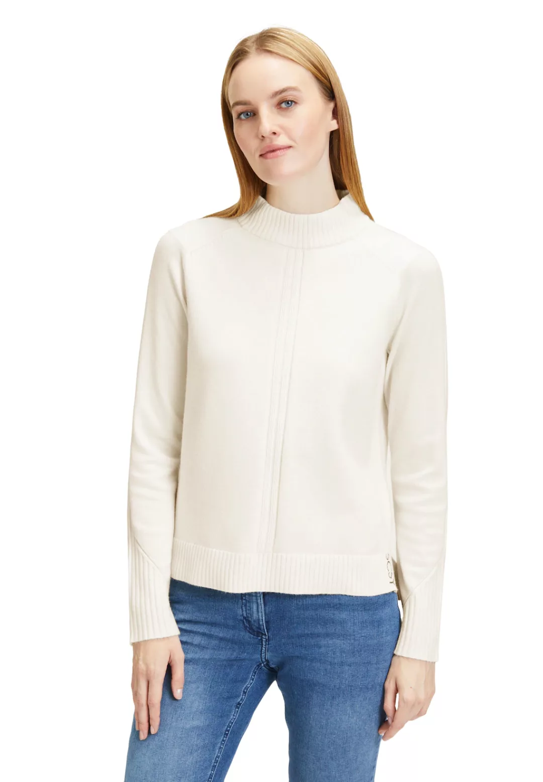 Betty Barclay Strickpullover "Betty Barclay Feinstrickpullover mit Rippenst günstig online kaufen