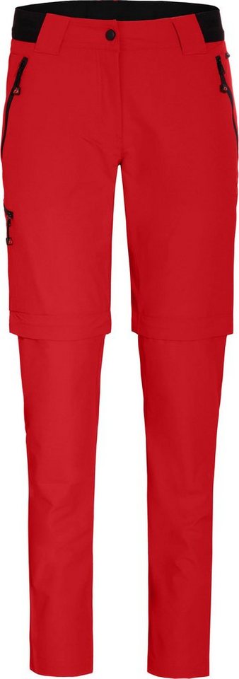 Bergson Zip-off-Hose VIDAA COMFORT Zipp Off (slim) Damen Wanderhose, leicht günstig online kaufen