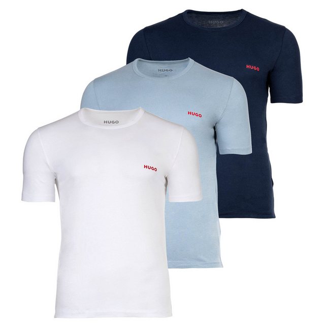 HUGO T-Shirt Herren T-Shirt, 3er Pack - Rundhals, kurzarm, (Packung, 3er Pa günstig online kaufen