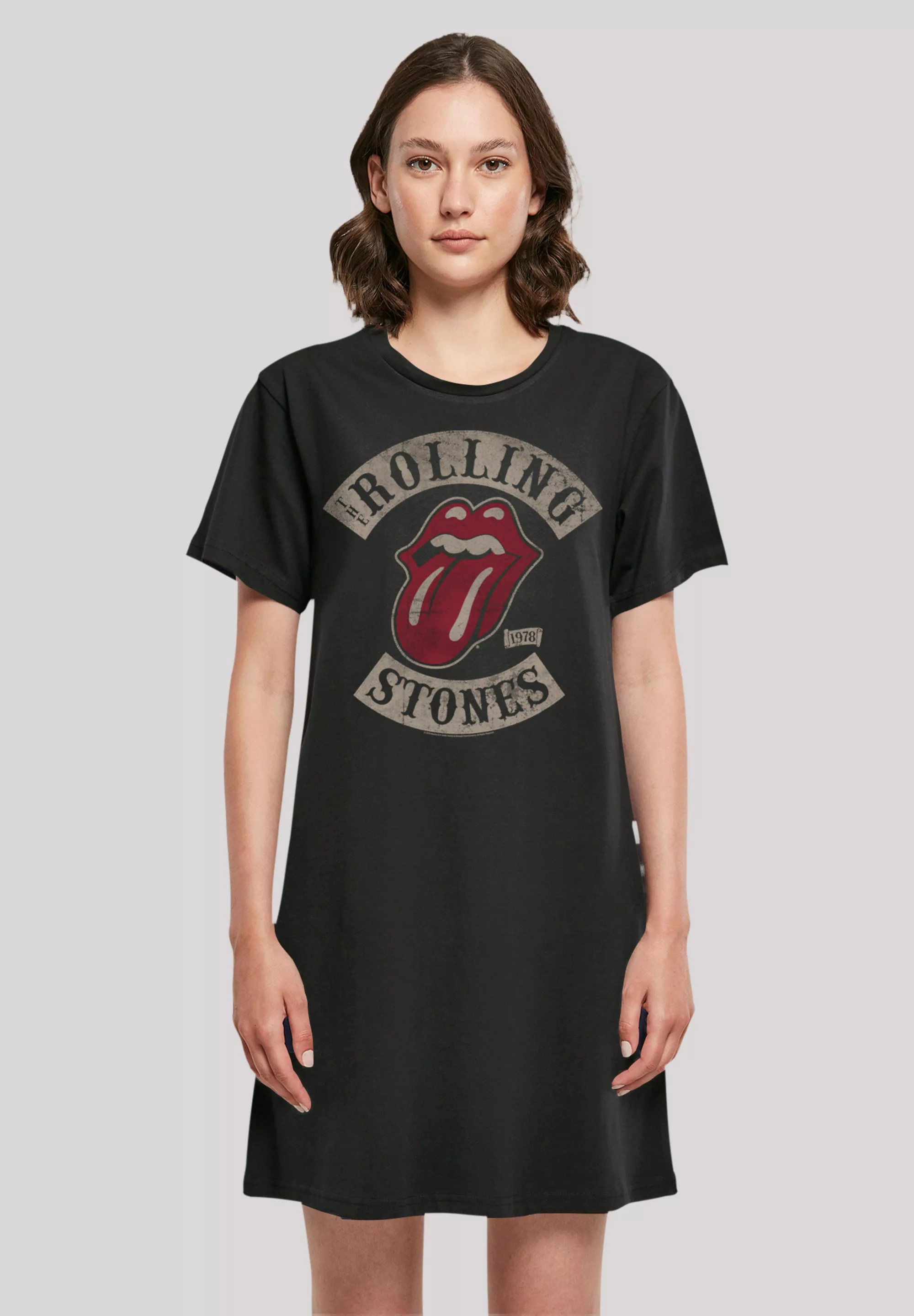 F4NT4STIC Shirtkleid "The Rolling Stones Tour 78 Vector", Premium Qualität günstig online kaufen