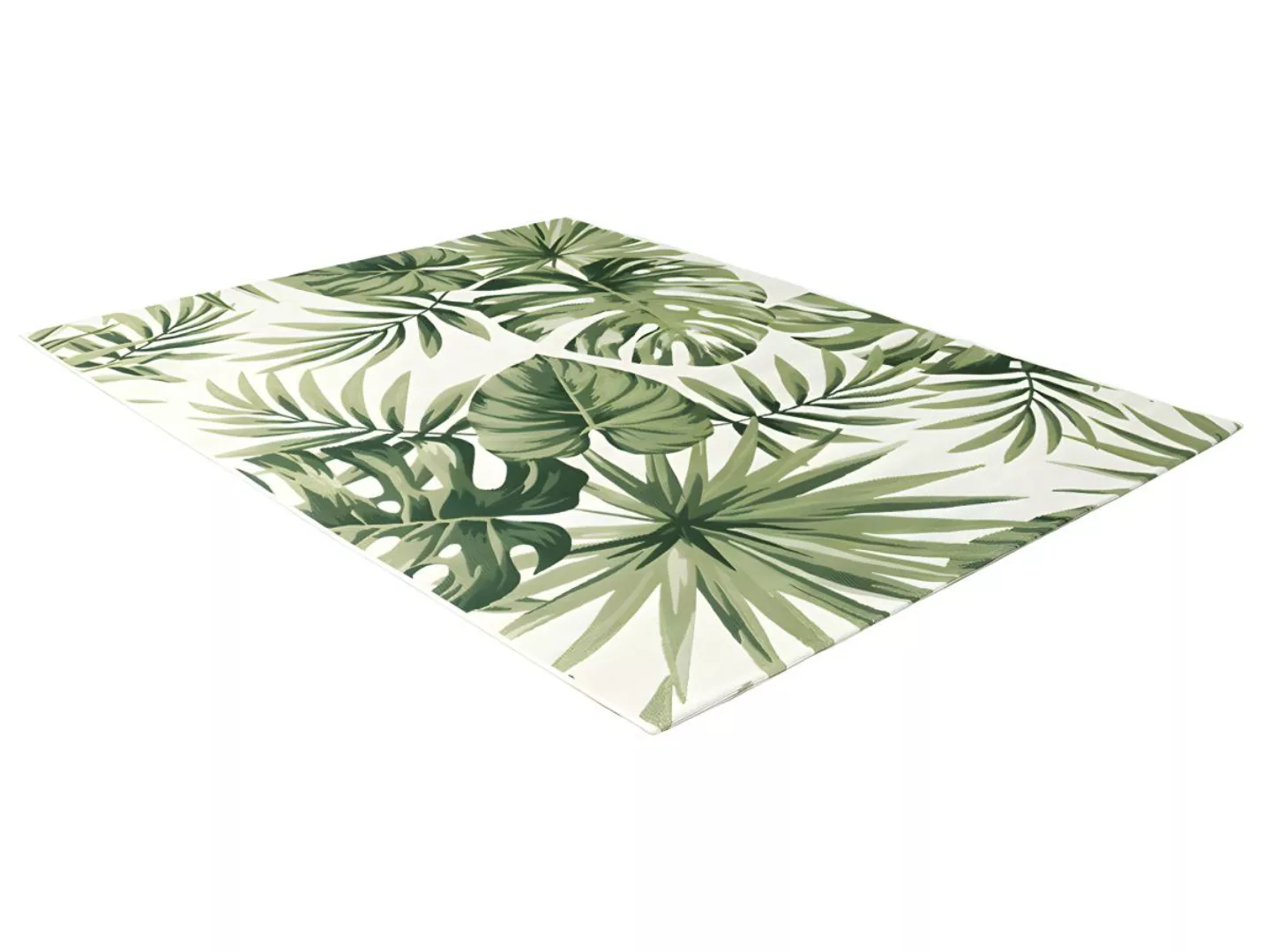 Teppich Indoor & Outdoor - 200 x 290 cm - Grün - PALMO günstig online kaufen