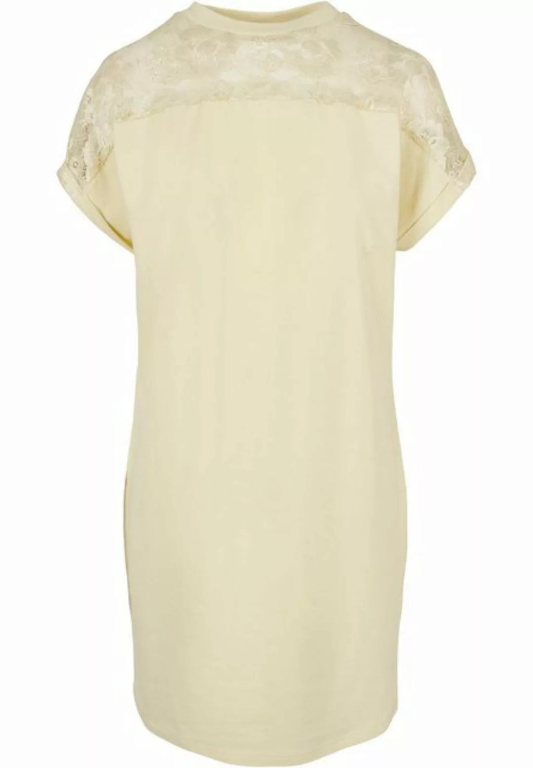 URBAN CLASSICS Jerseykleid "Damen Ladies Lace Tee Dress", (1 tlg.) günstig online kaufen