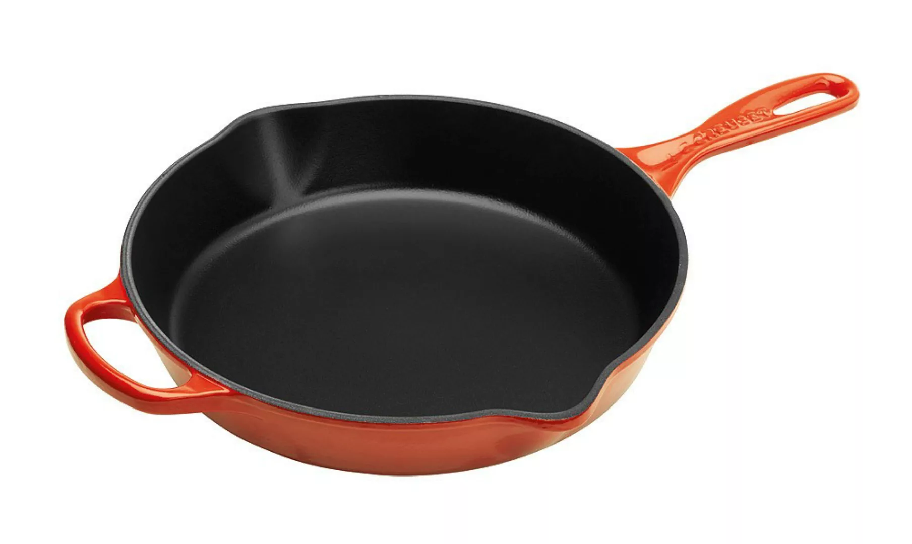 Le Creuset Brat- und Servierpfanne Hoch Gusseisen Ofenrot 26cm günstig online kaufen