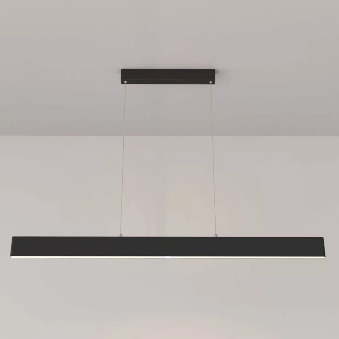 LED Pendelleuchte Step in Schwarz 30W 2400lm günstig online kaufen