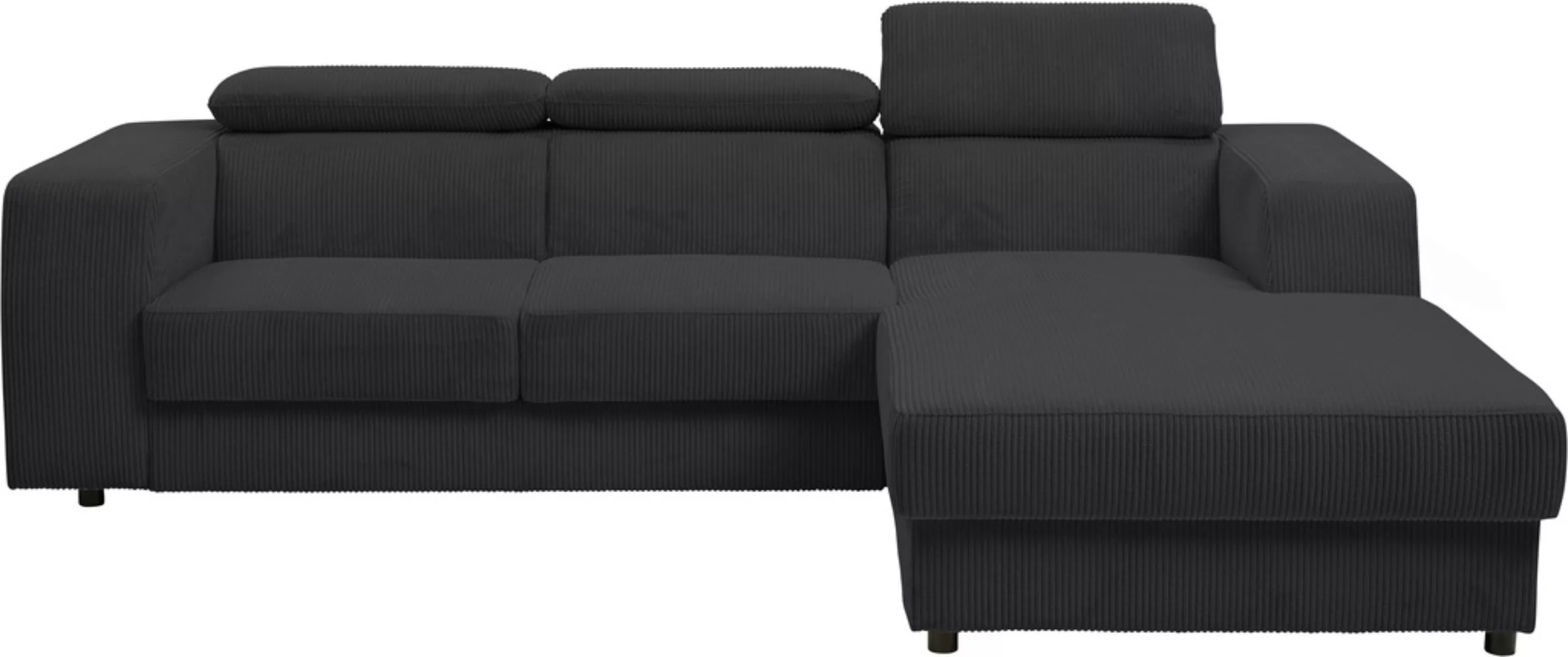 WERK2 Ecksofa "Cherry, modernes Sofa mit Komfortfunktionen, Breite 270cm, L günstig online kaufen