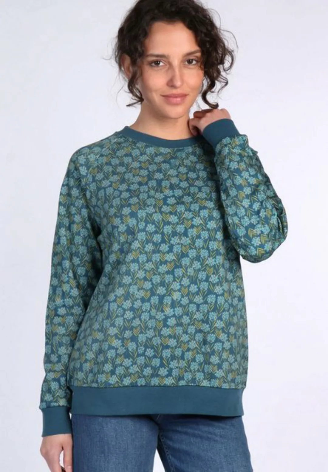 Lykka du Nord Sweater Shona garden Bio-Baumwolle günstig online kaufen