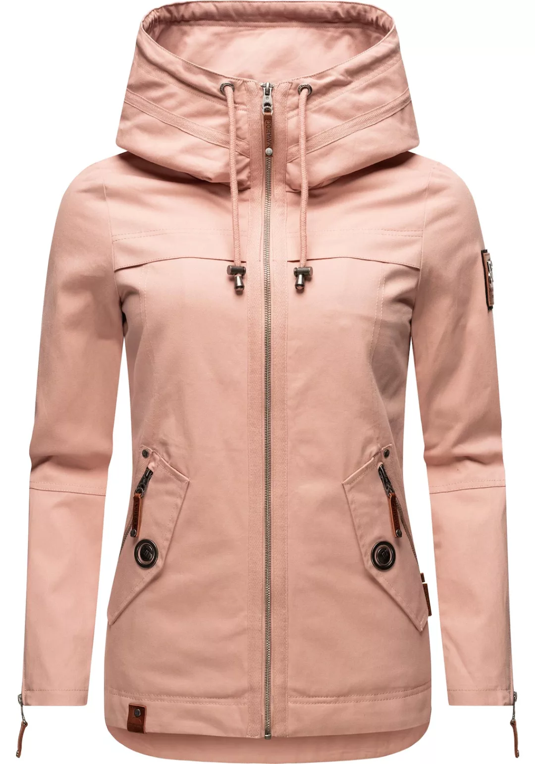 Navahoo Outdoorjacke "Wekoo", mit Kapuze, moderner Damen Übergangsparka aus günstig online kaufen