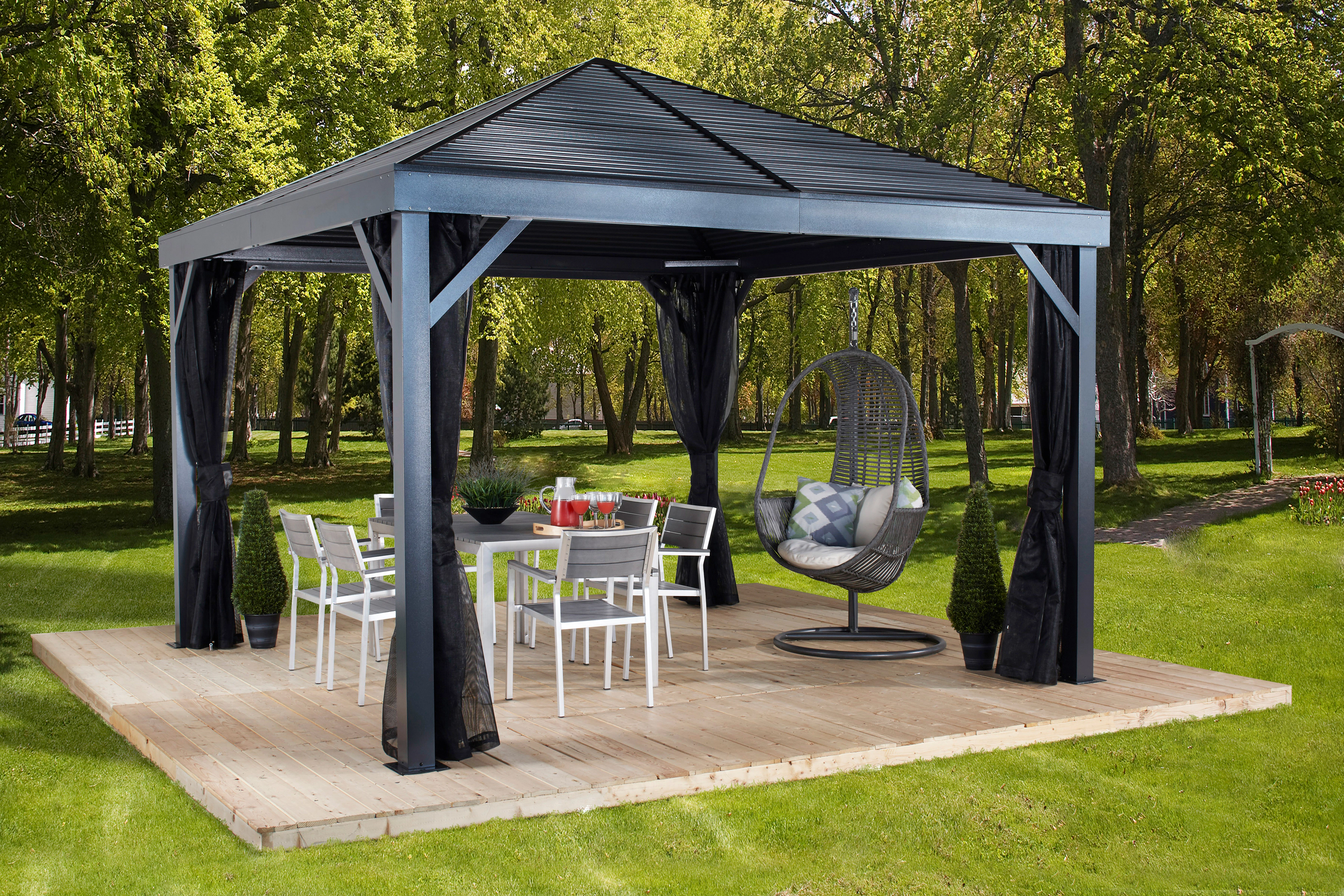 Sojag Pavillon "South Beach 12x12", BxT: 363x363 cm günstig online kaufen