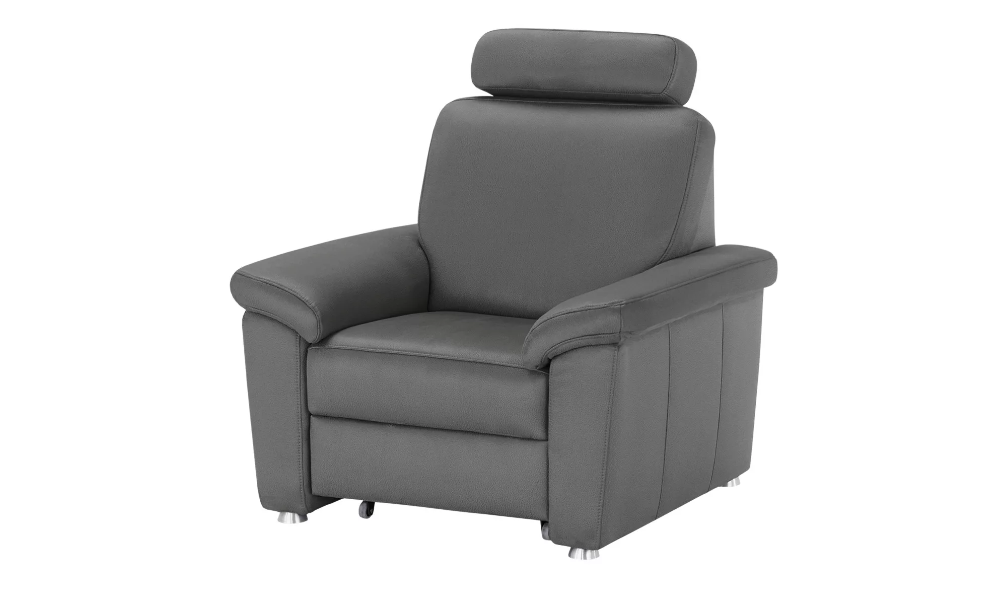 meinSofa Sessel Mikrofaser Rita ¦ grau ¦ Maße (cm): B: 102 H: 91 T: 91.0 Po günstig online kaufen