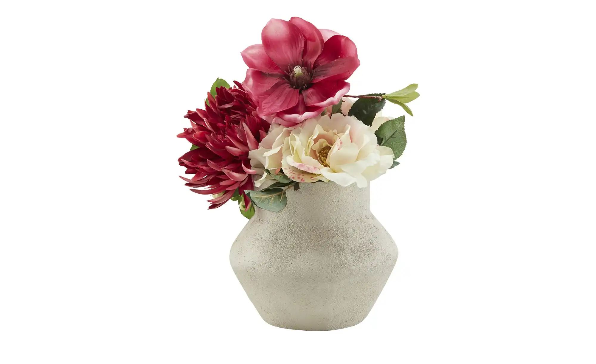 Vase ¦ creme ¦ Aluminium ¦ Maße (cm): B: 19 H: 20 T: 17 Accessoires > Vasen günstig online kaufen