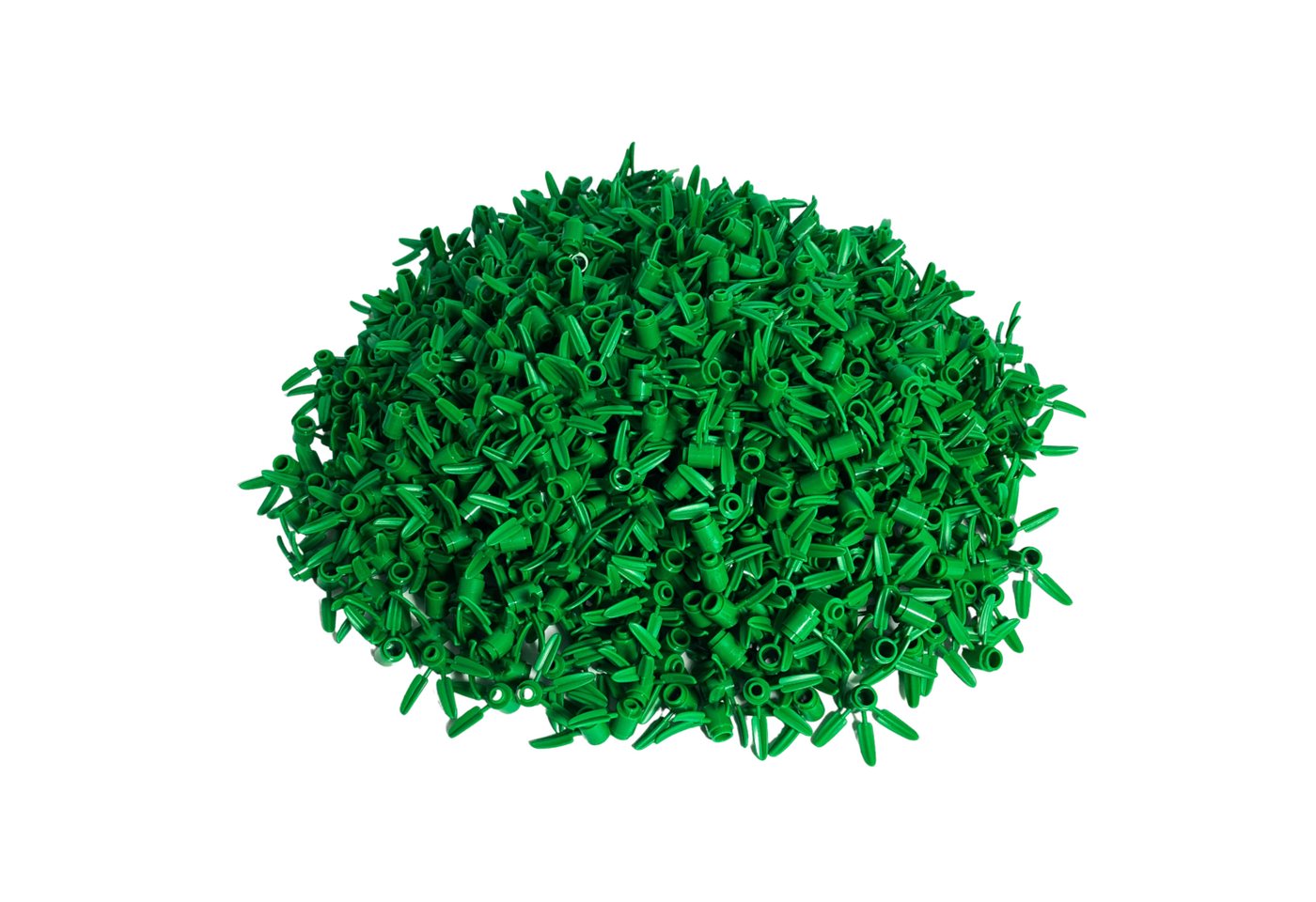 LEGO® Spielbausteine LEGO® 1x1 Bambus Pflanze mit 3 Blättern Grün - 30176 N günstig online kaufen