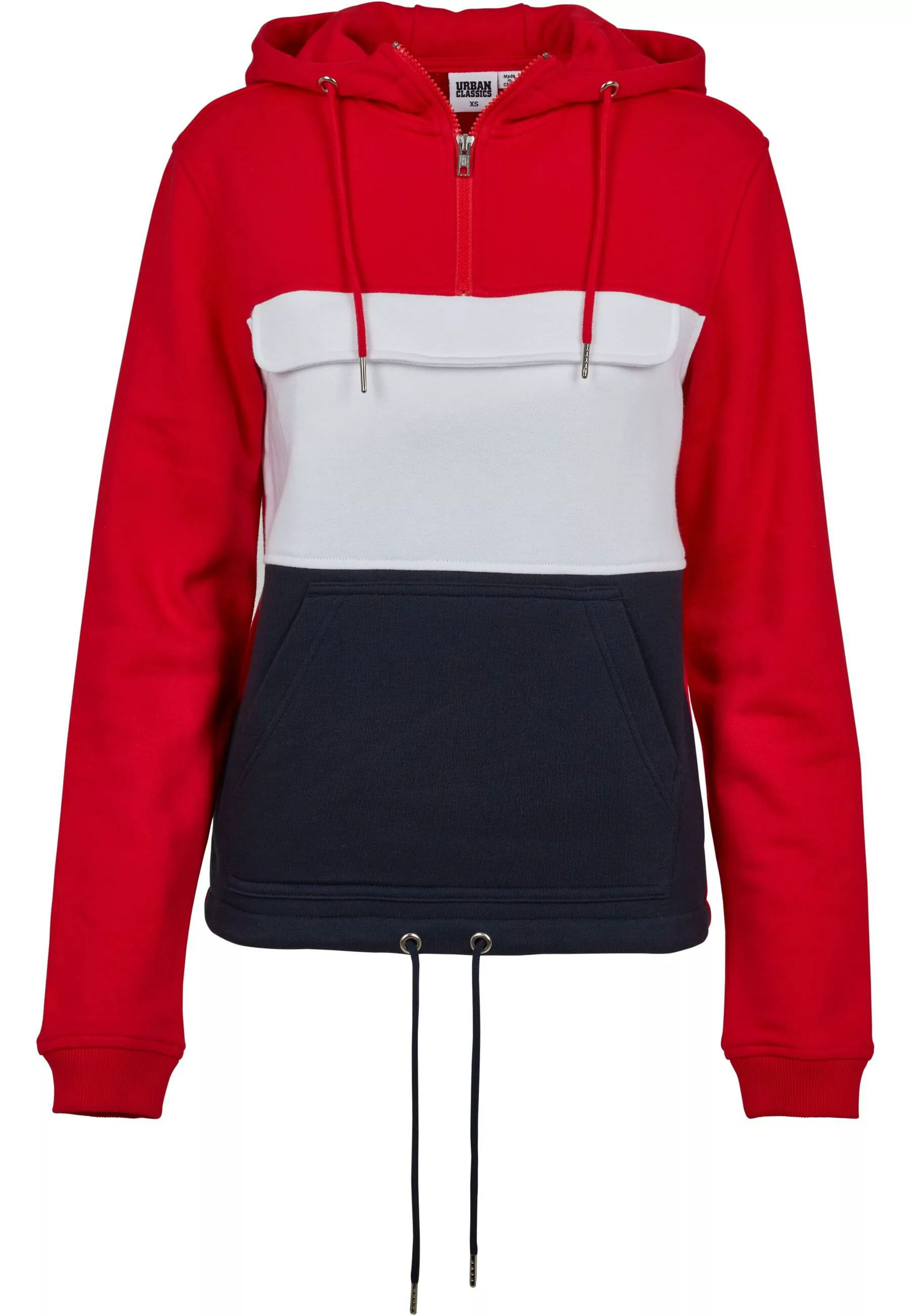 URBAN CLASSICS Rundhalspullover "Urban Classics Damen Ladies Color Block Sw günstig online kaufen