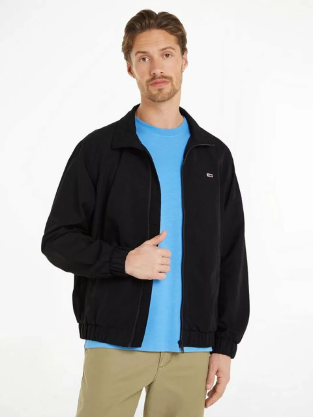 Tommy Jeans Plus Collegejacke TJM ESSENTIAL JACKET EXT Große Größen und Log günstig online kaufen