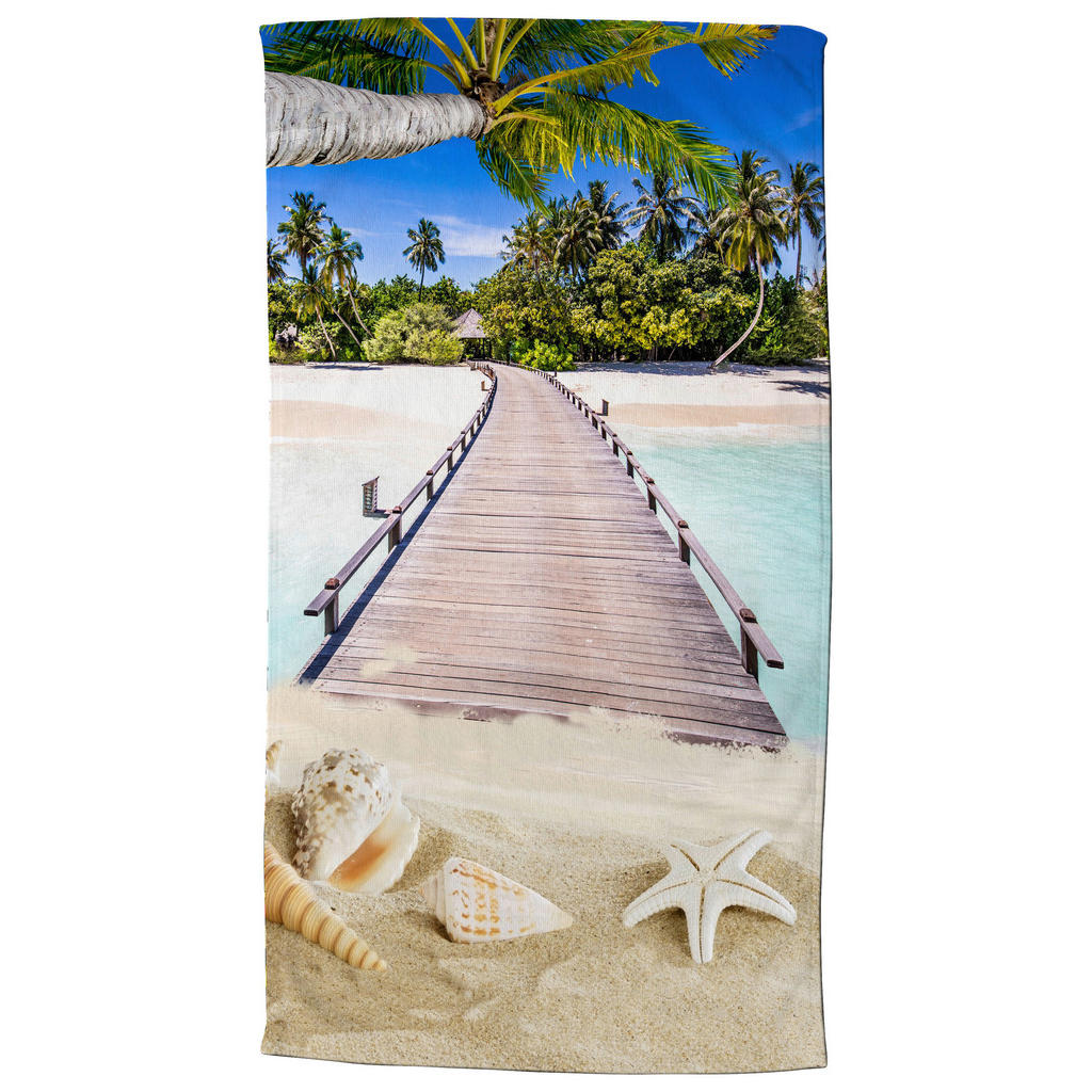 Strandtuch Moana Multi Polyester B/L: ca. 100x180 cm günstig online kaufen