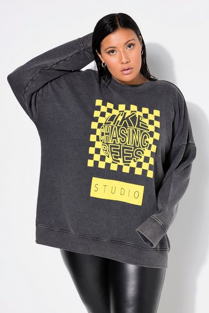 Studio Untold Sweatshirt Sweatshirt oversized Studio Print weiter Langarm günstig online kaufen